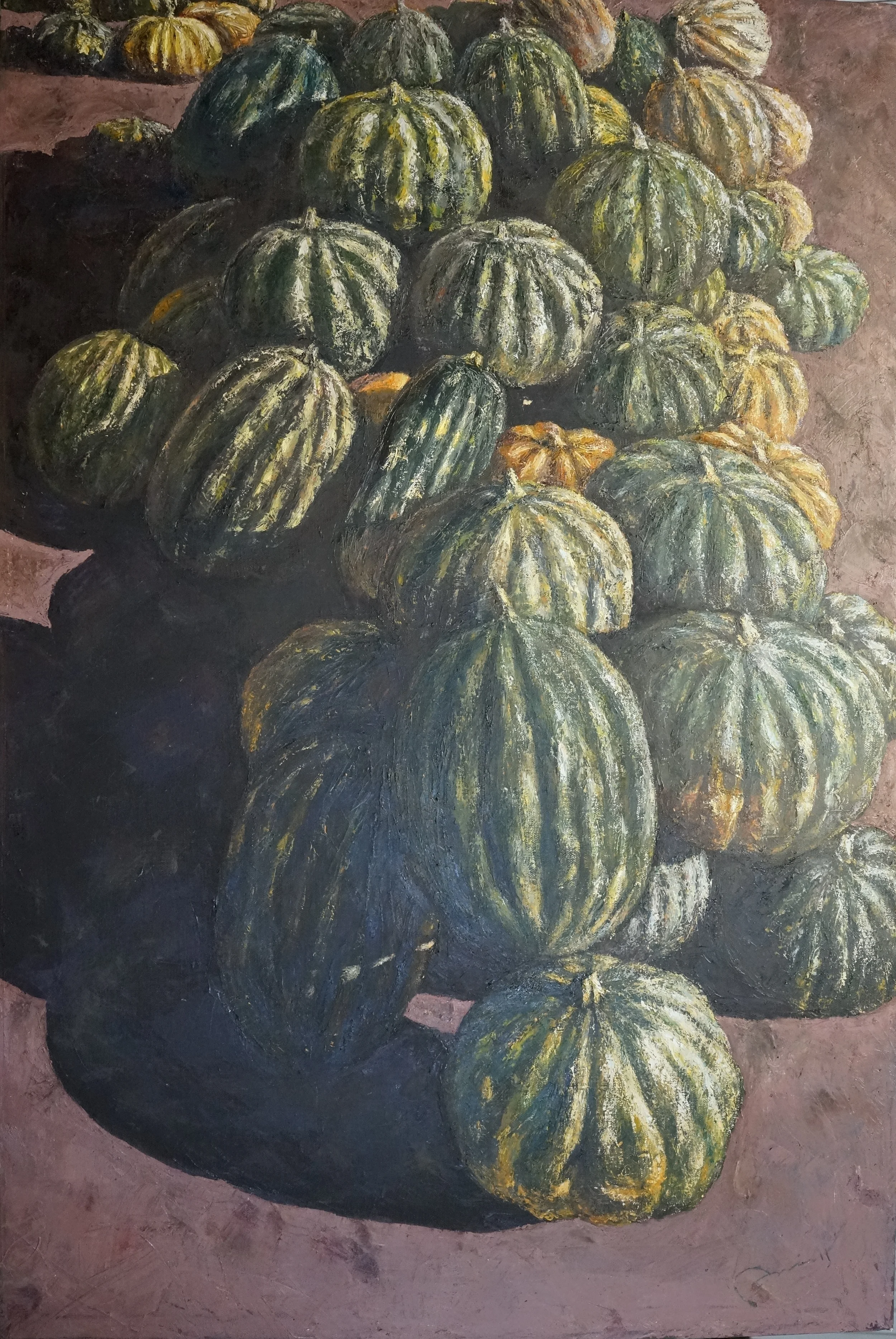 18-Oil-on-Canvas-Pile of Squash-(24x36).JPG