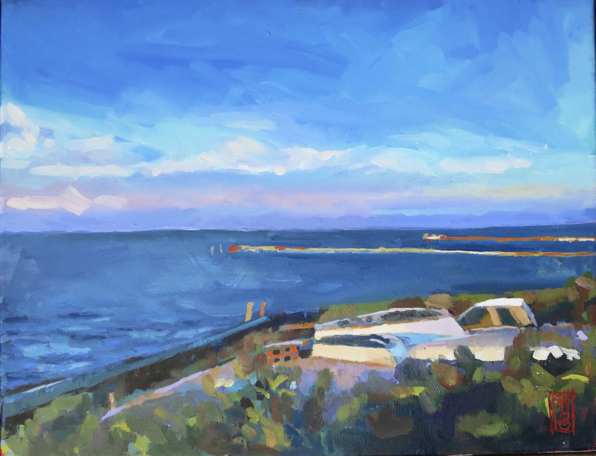 Just Before Sunset