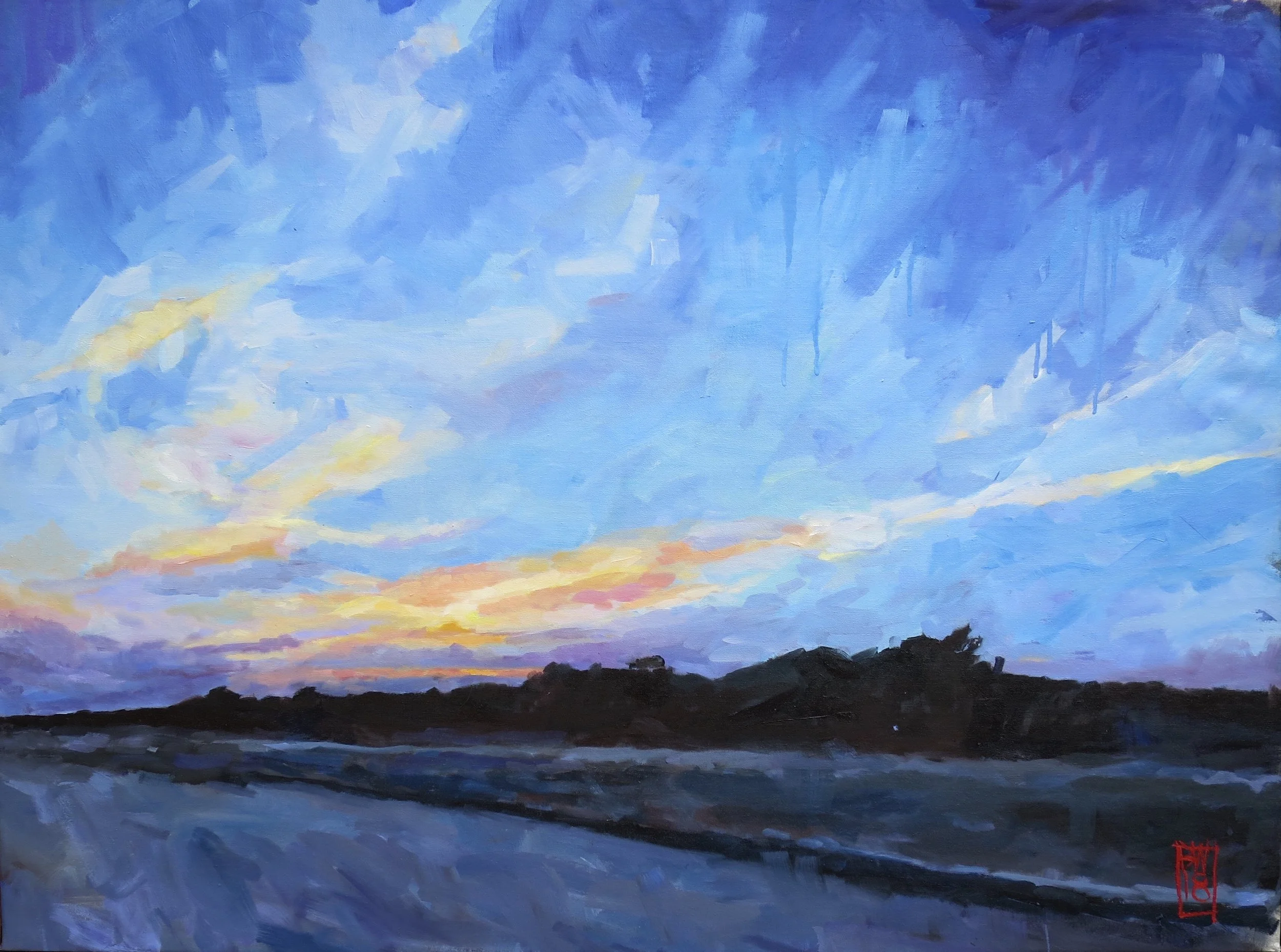 Atmospheric Distortion (Twilight on the Beach)