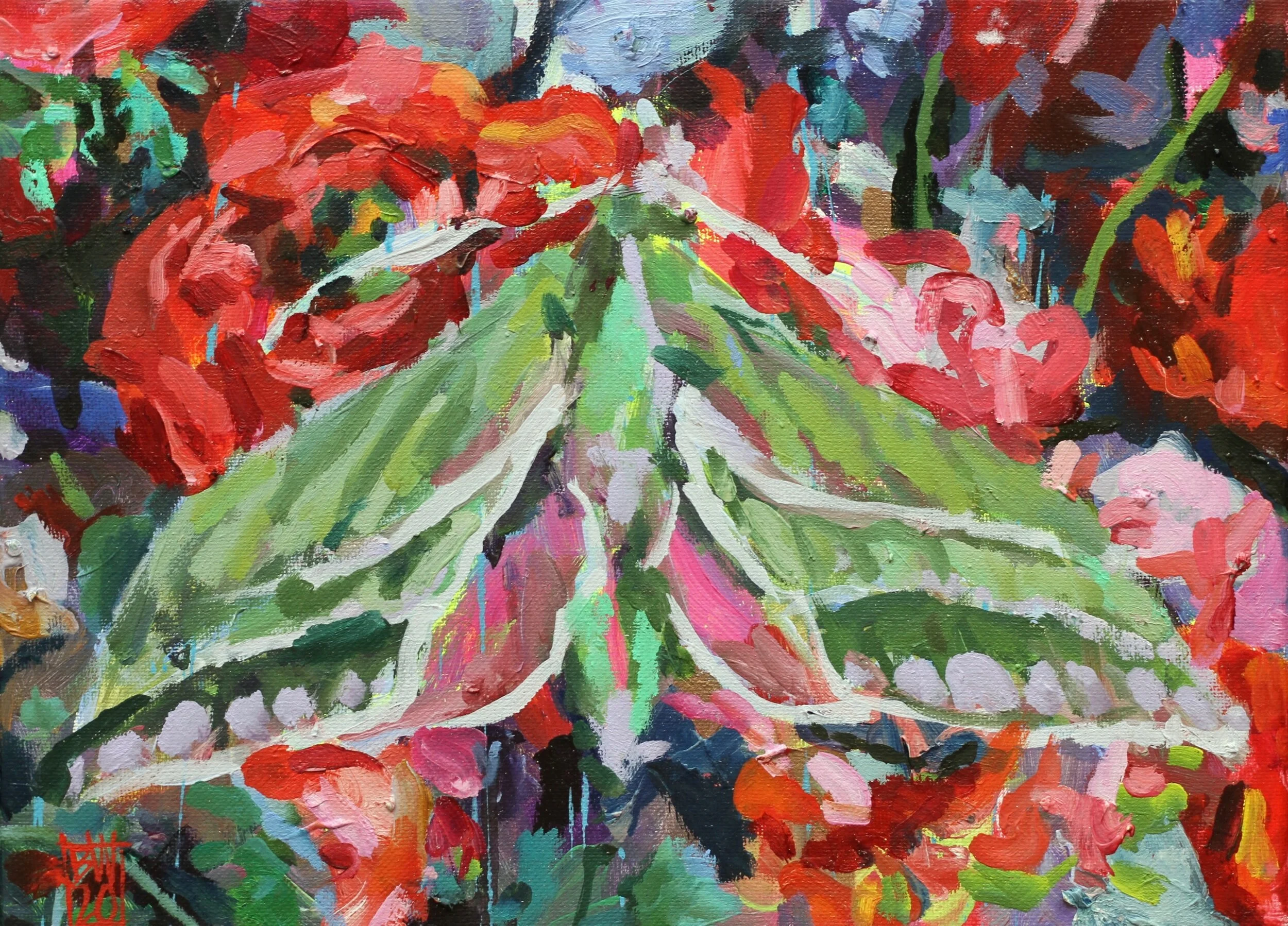 Rose Quartz and Peridot