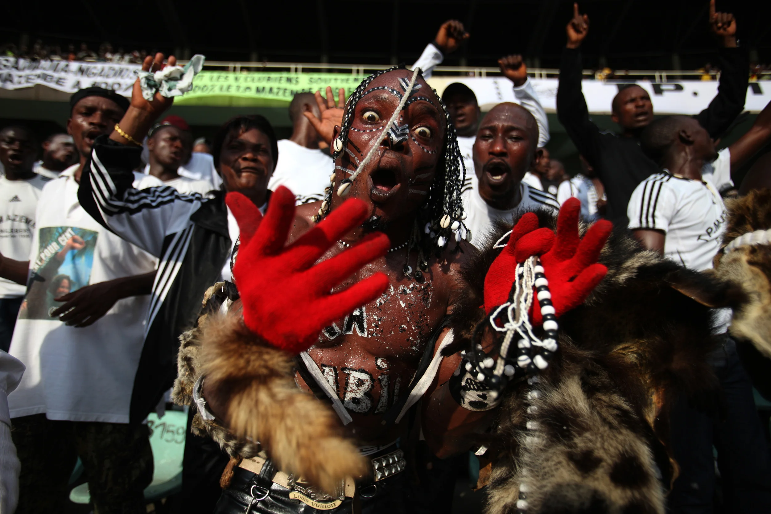 Tout-pouissant Mazembe supporter