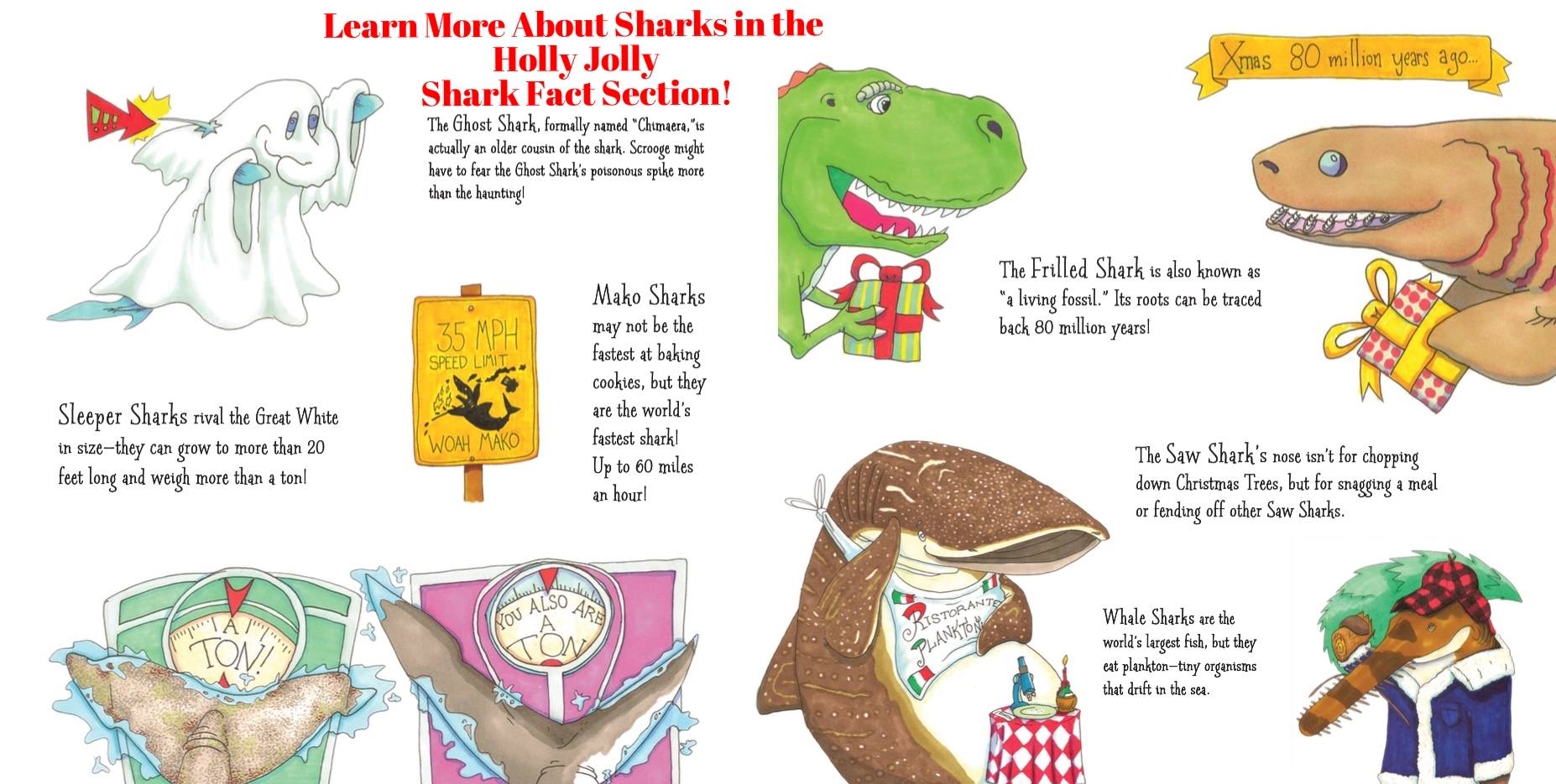 Education: Holly Jolly Shark Facts