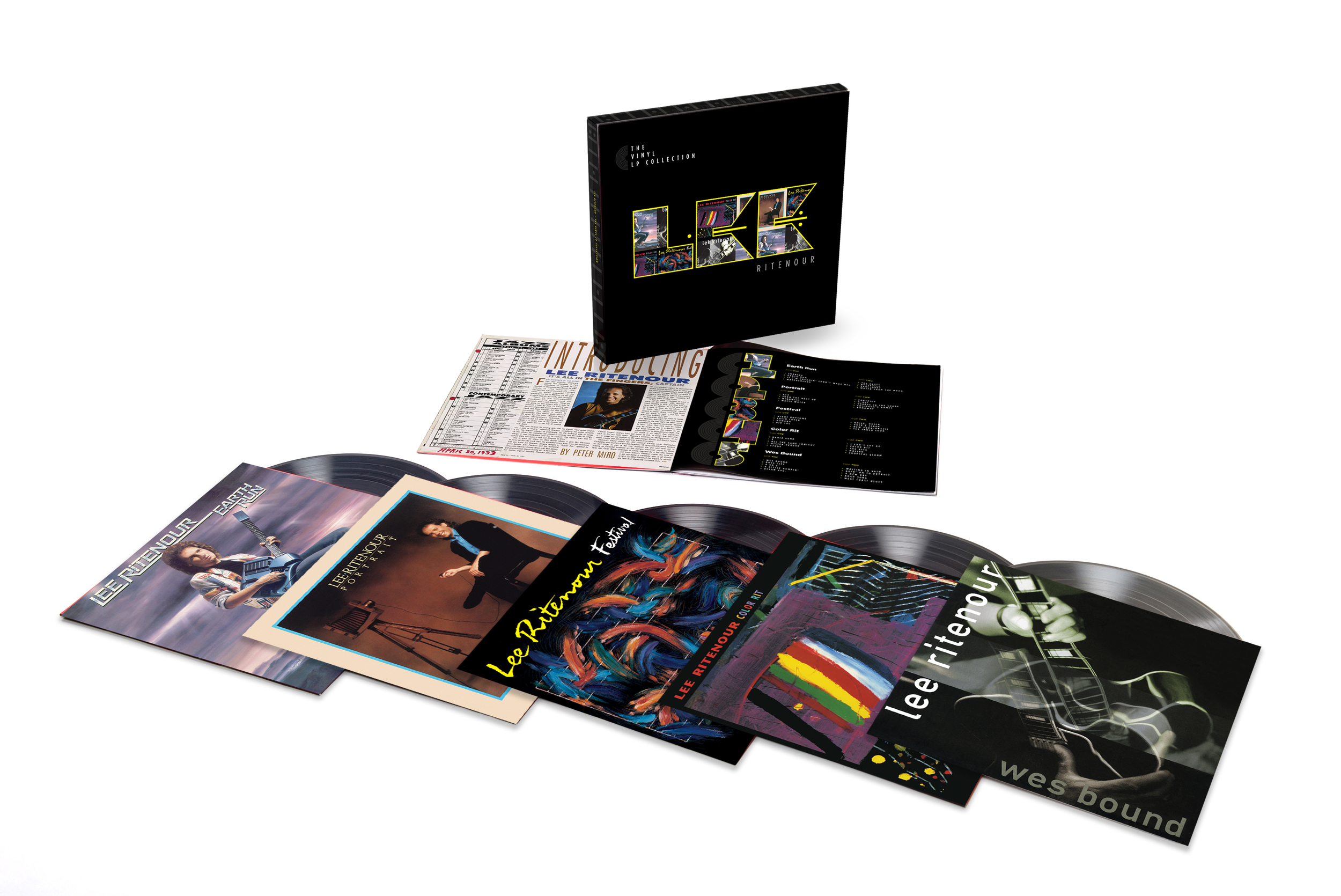LEE RITENOUR | The Vinyl LP Collection (5-LP Box Set) | (Compilation/Reissue Producer). Released 4/15/2016.