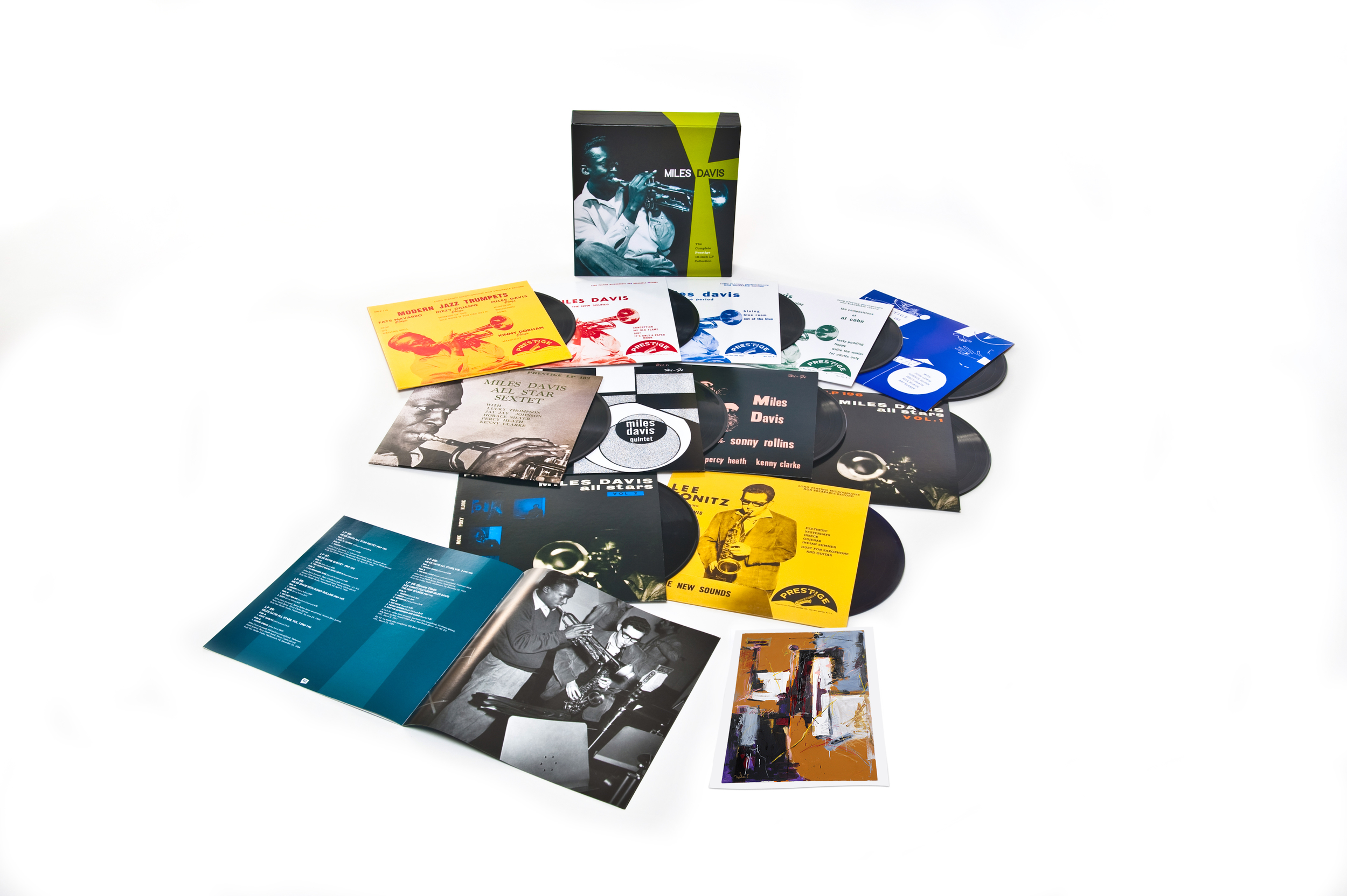 MILES DAVIS | The Complete Prestige 10-Inch LP Collection (11-LP Box Set) | (Compilation/Reissue Producer)