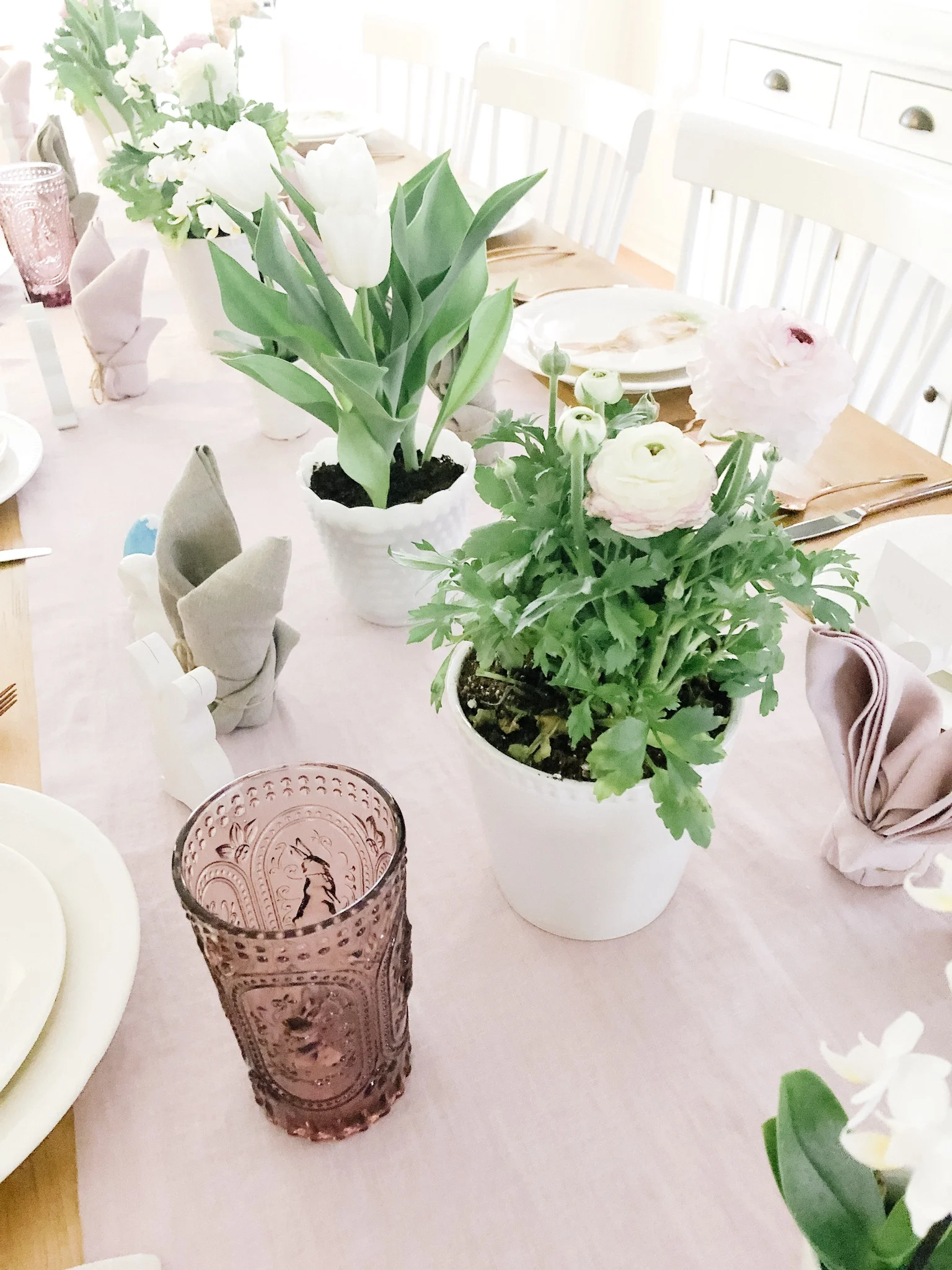 Easter Tablescape