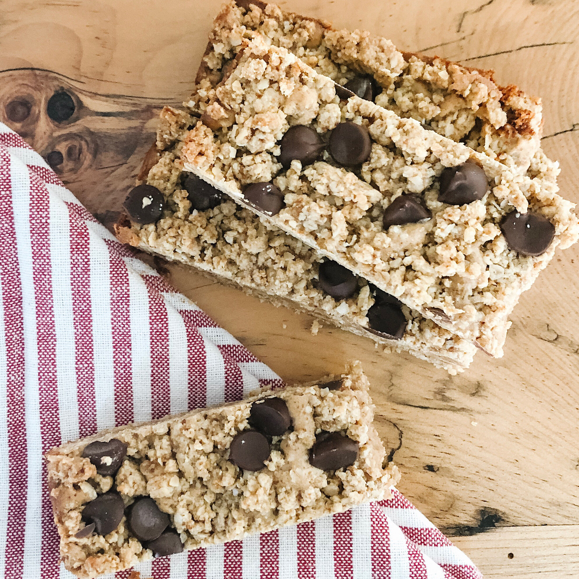 Gluten-Free Peanut Butter Oat Bars