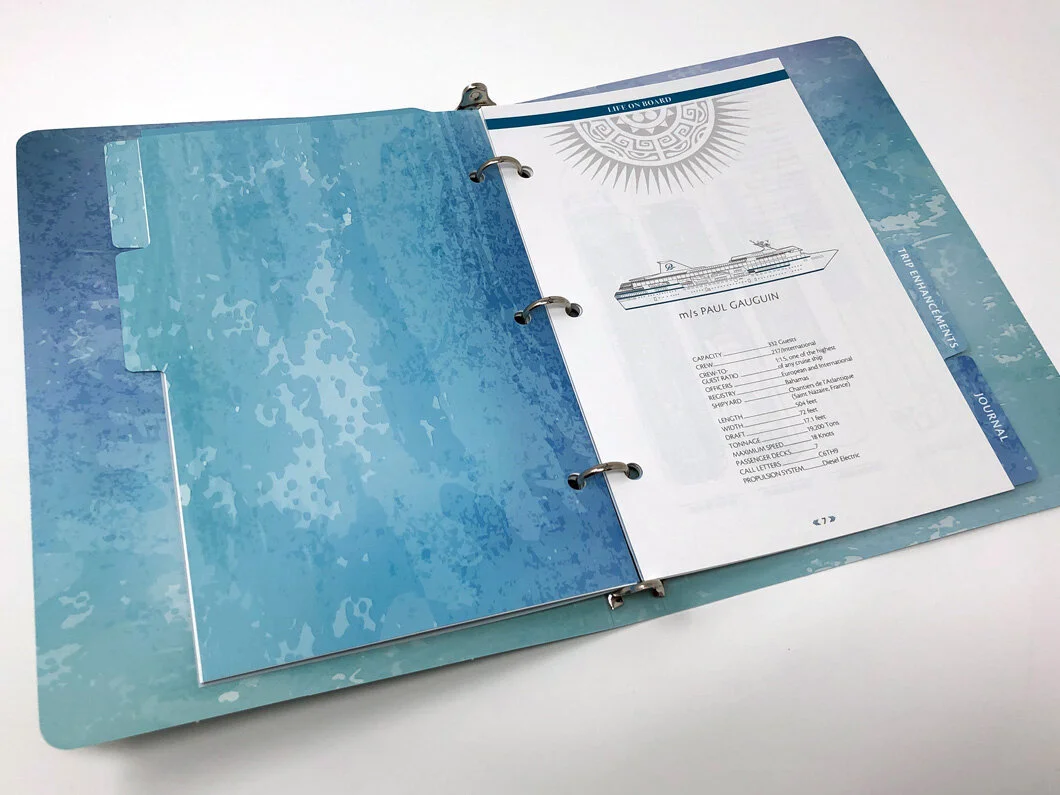 Cruise Documents Binder