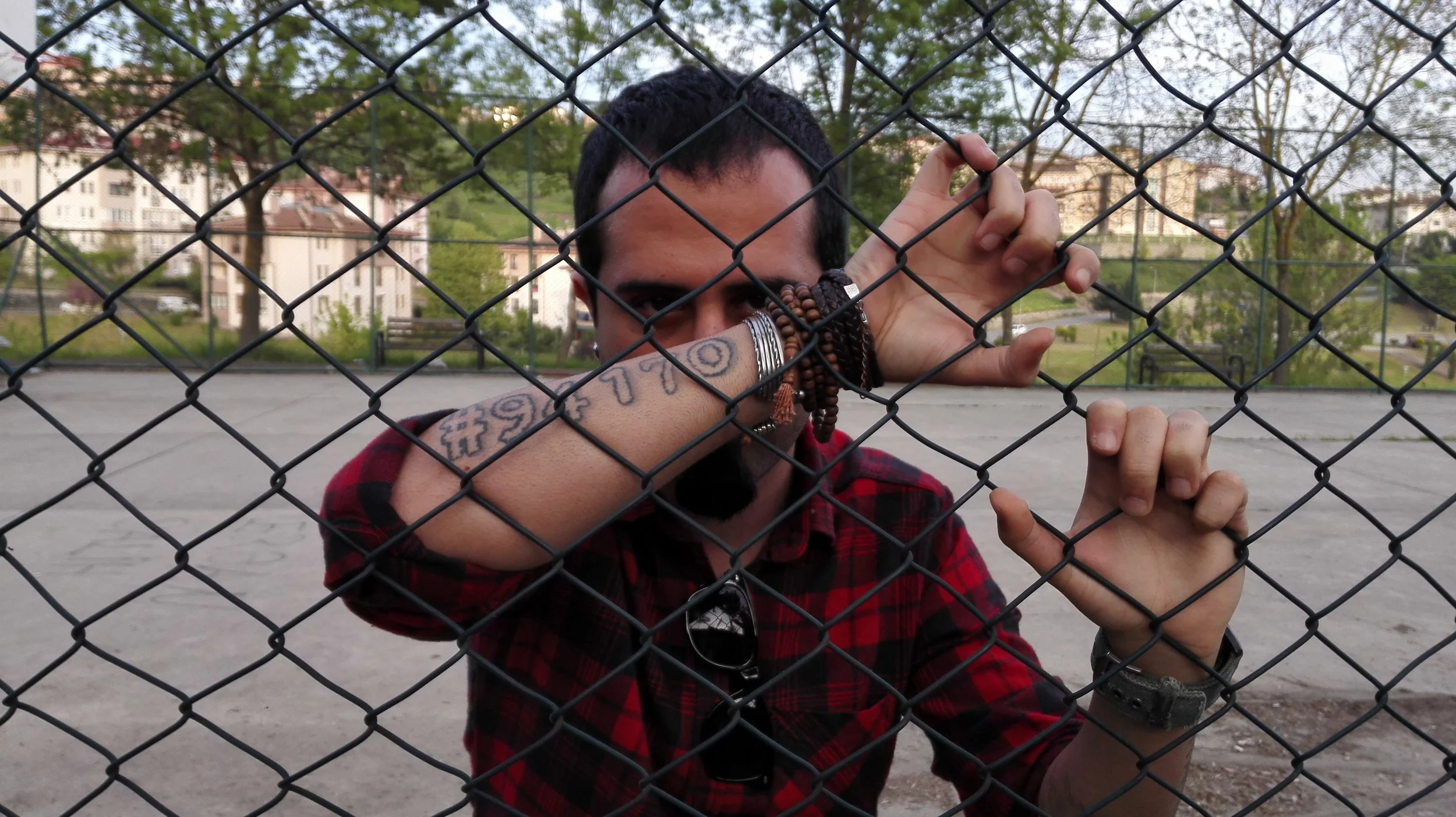 Nikan Khosravi form Iranian metalband Confess
