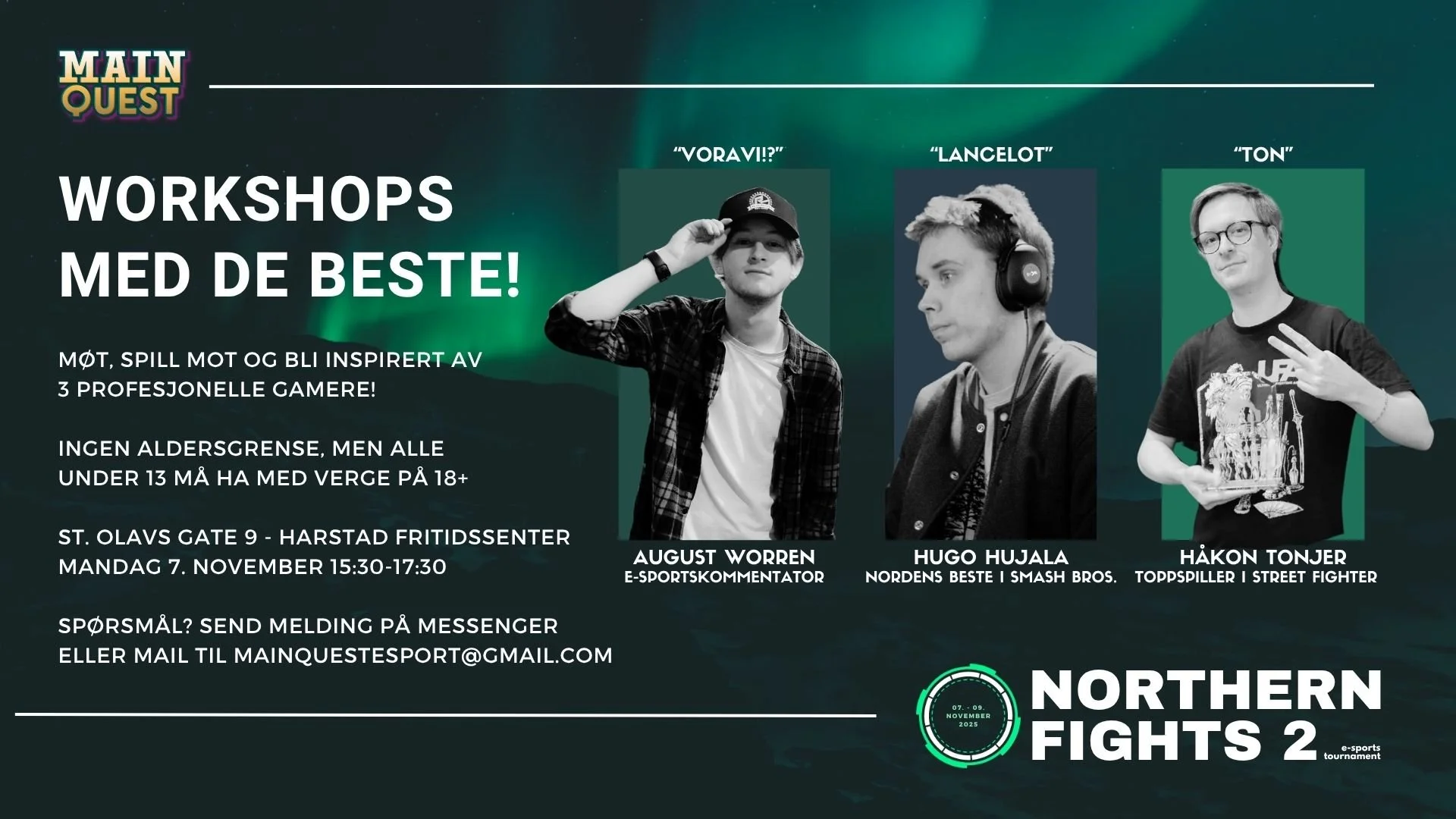 Northern Fights 2. Bli med du også. Premiepott på over 70 000,-