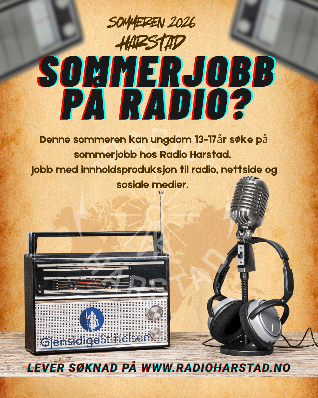 Sommerjobb på radio?