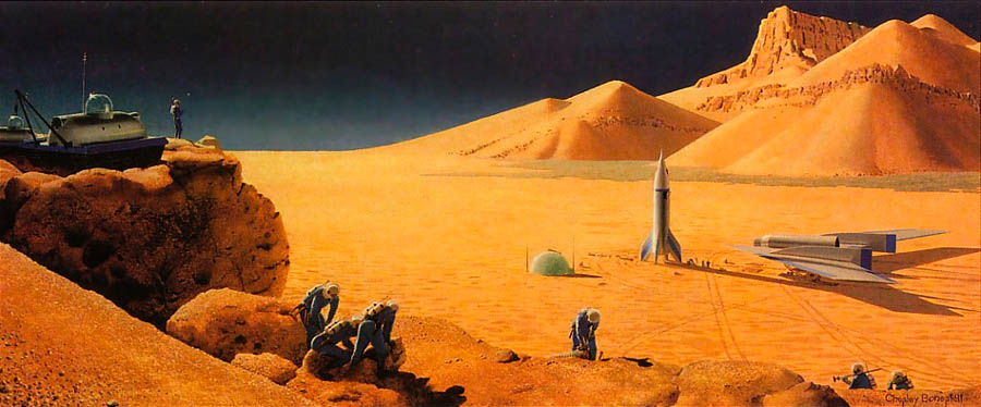 Chesley Bonestell, courtesy www.bonestell.org