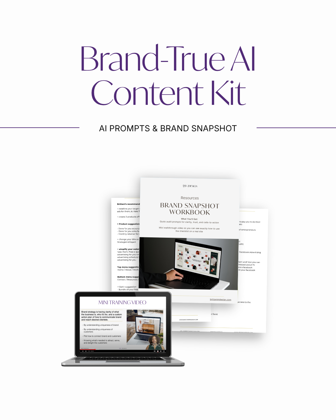 Black Friday branding tools for small businesses offer from Brittani M Design.