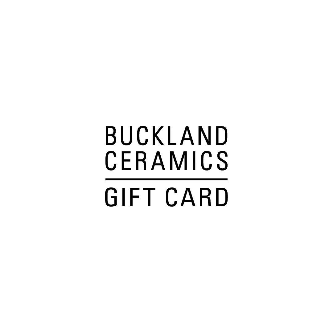 Buckland Ceramics gift card