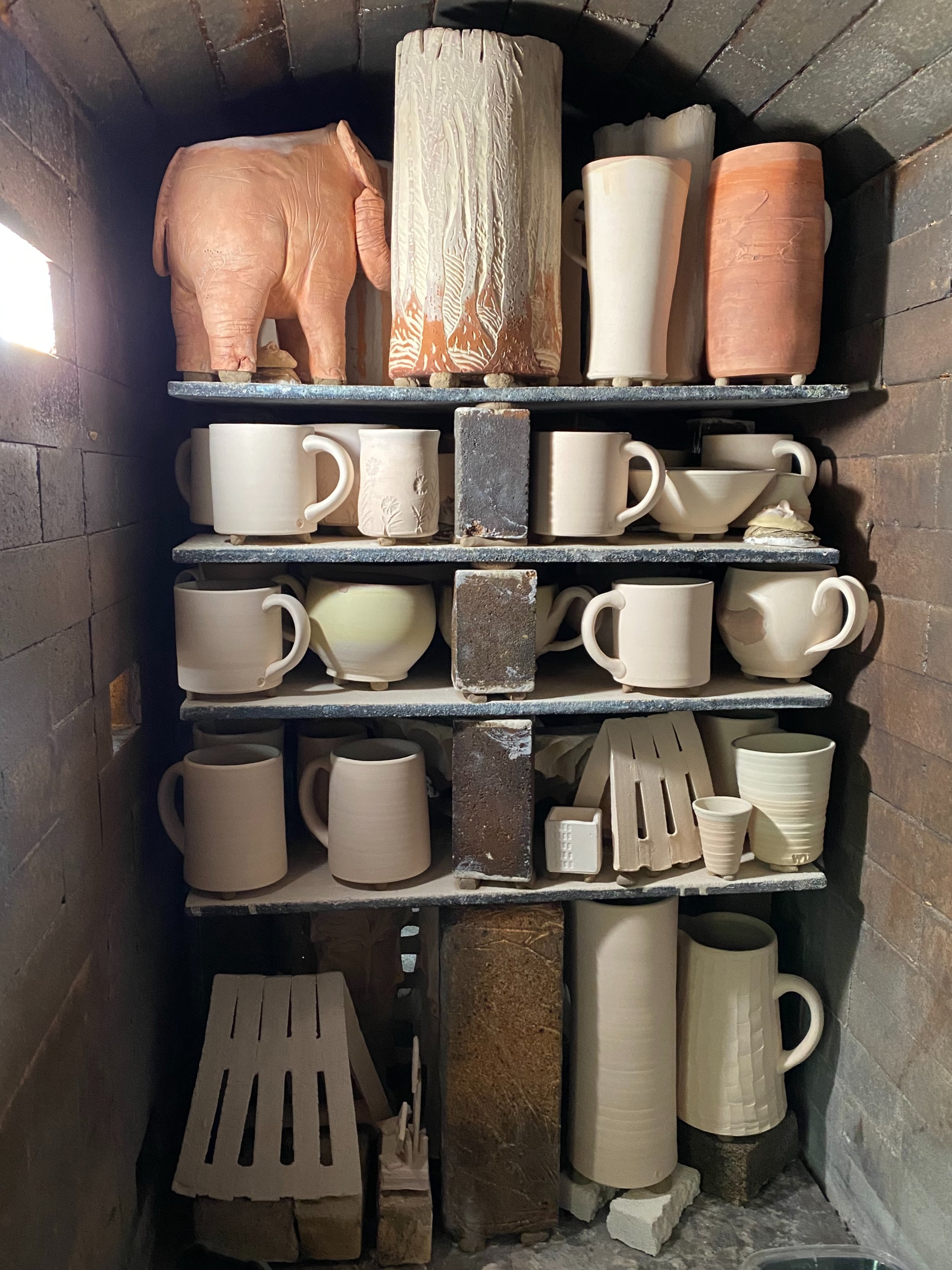 Maine Pottery Tour is this weekend! Kiln opening on Saturday the 2nd at 10 AM! Pottery sale all weekend from 10-4.  All tour info at mainepotterytour.org
Come see work from Dina Andretta, Belinda Bodnar, Monique Cornett, Chris Cooper, Wendy Jackson, 