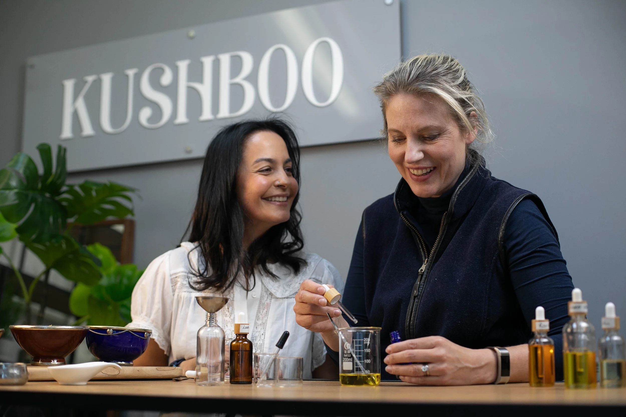 Sarwat Jaleel and Deana Parks