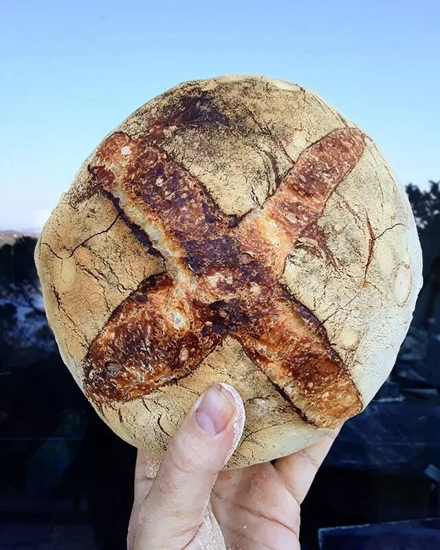 Made some long fermentation sourdough! Super happy with this one, got the crumb to have some big bubbles (Pic 2), have a good shape and oven spring! ⚡⚡⚡