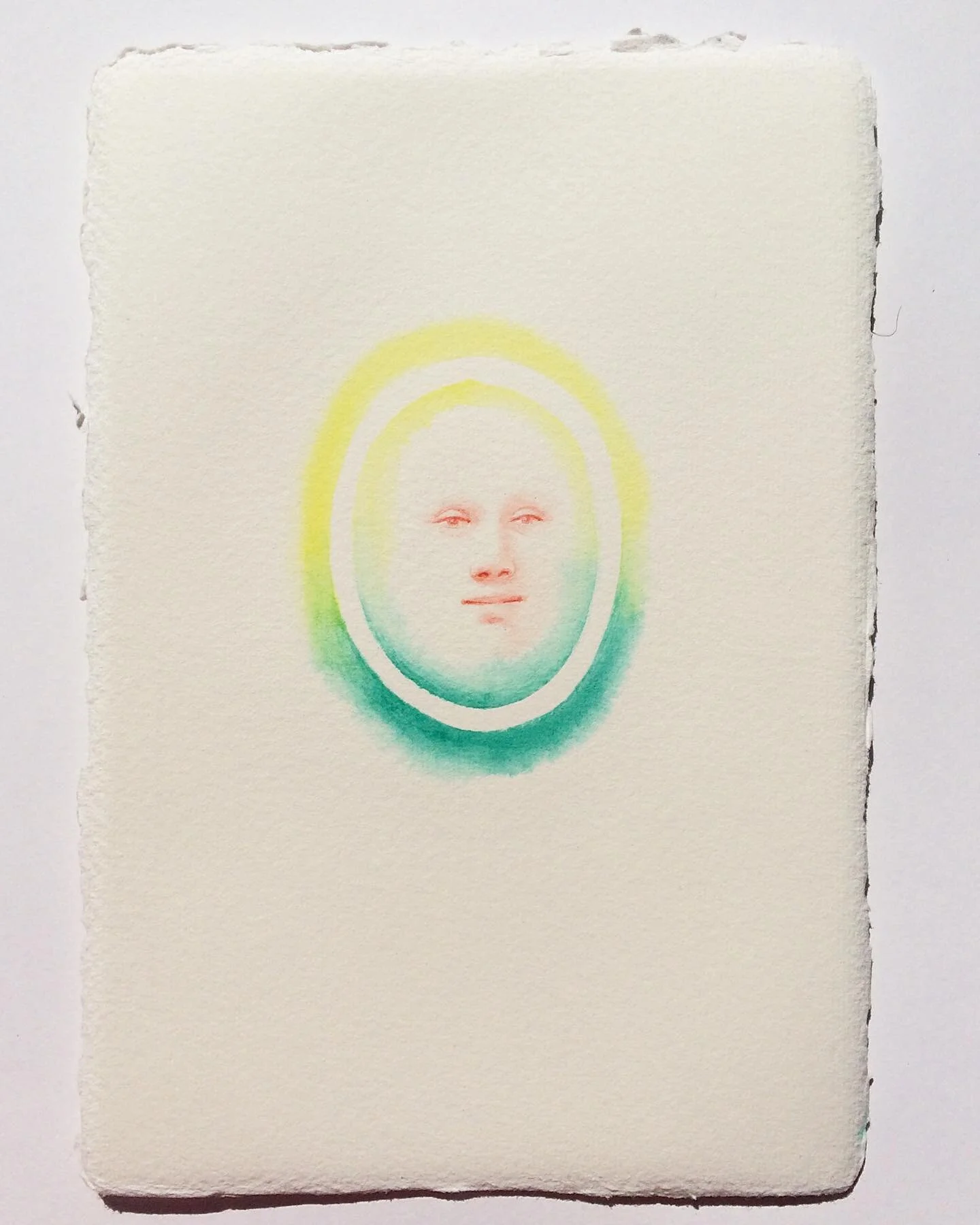 Face, 15cm x 21cm, watercolor on paper, 2020 
_
#face #imaginary #portrait #watercolor #watercolour #watercolorpainting #paper #onpaper #detail #jewel #precious #soul #spirit #light #dark #emotion #human #empathy #pieropassacantando
