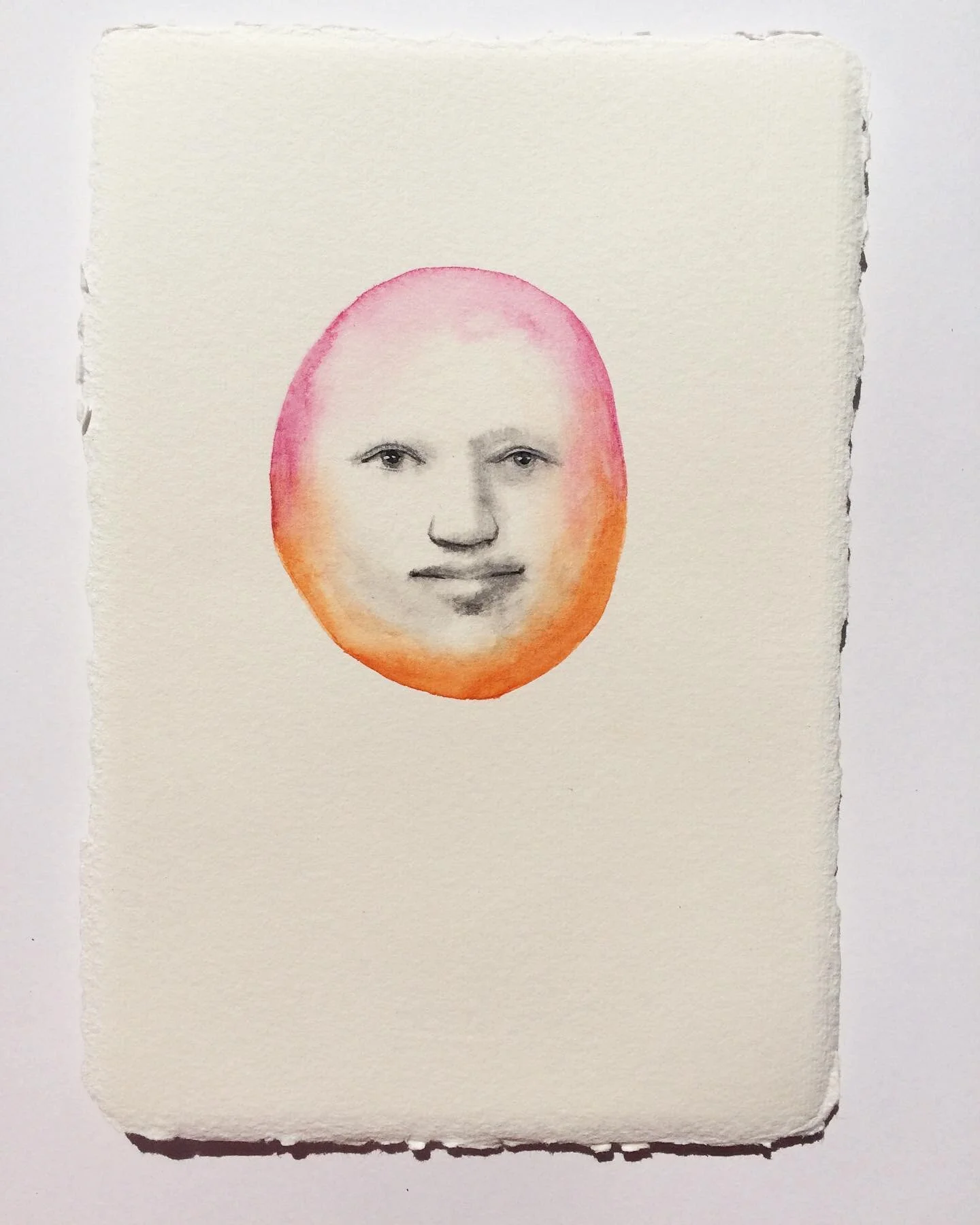 Face, 15cm x 21cm, watercolor on paper, 2020 
_
#face #imaginary #portrait #watercolor #watercolour #watercolorpainting #paper #onpaper #detail #jewel #precious #soul #spirit #light #dark #emotion #human #empathy #pieropassacantando