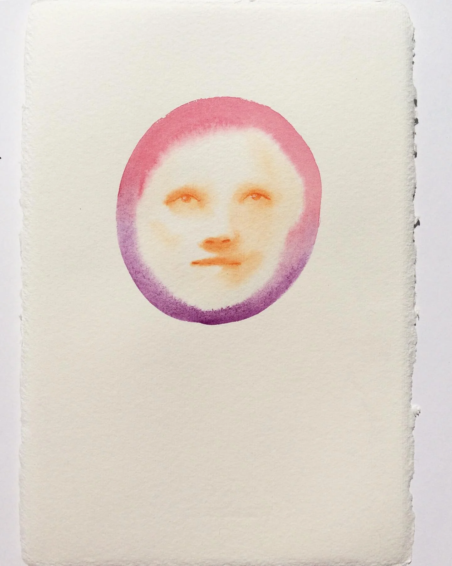 Face, 15cm x 21cm, watercolor on paper, 2020 
_
#face #imaginary #portrait #watercolor #watercolour #watercolorpainting #paper #onpaper #detail #jewel #precious #soul #spirit #light #dark #emotion #human #empathy #pieropassacantando