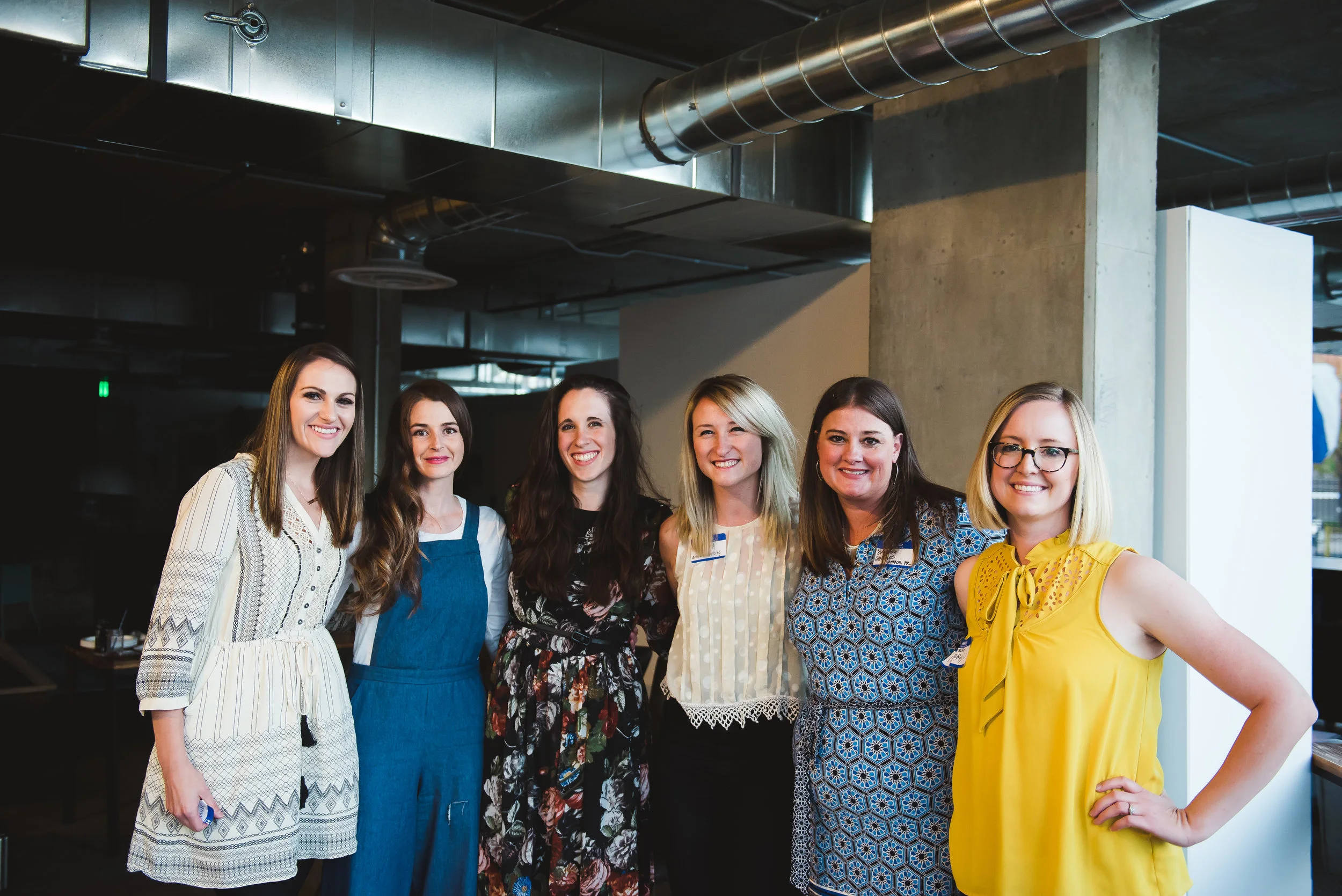 Panelist (from left to right): Samantha Buresh, Terra LaRock (me), Kayla Petering , Laura Schmalstieg , Barbara Gonzales & Hillary Denham