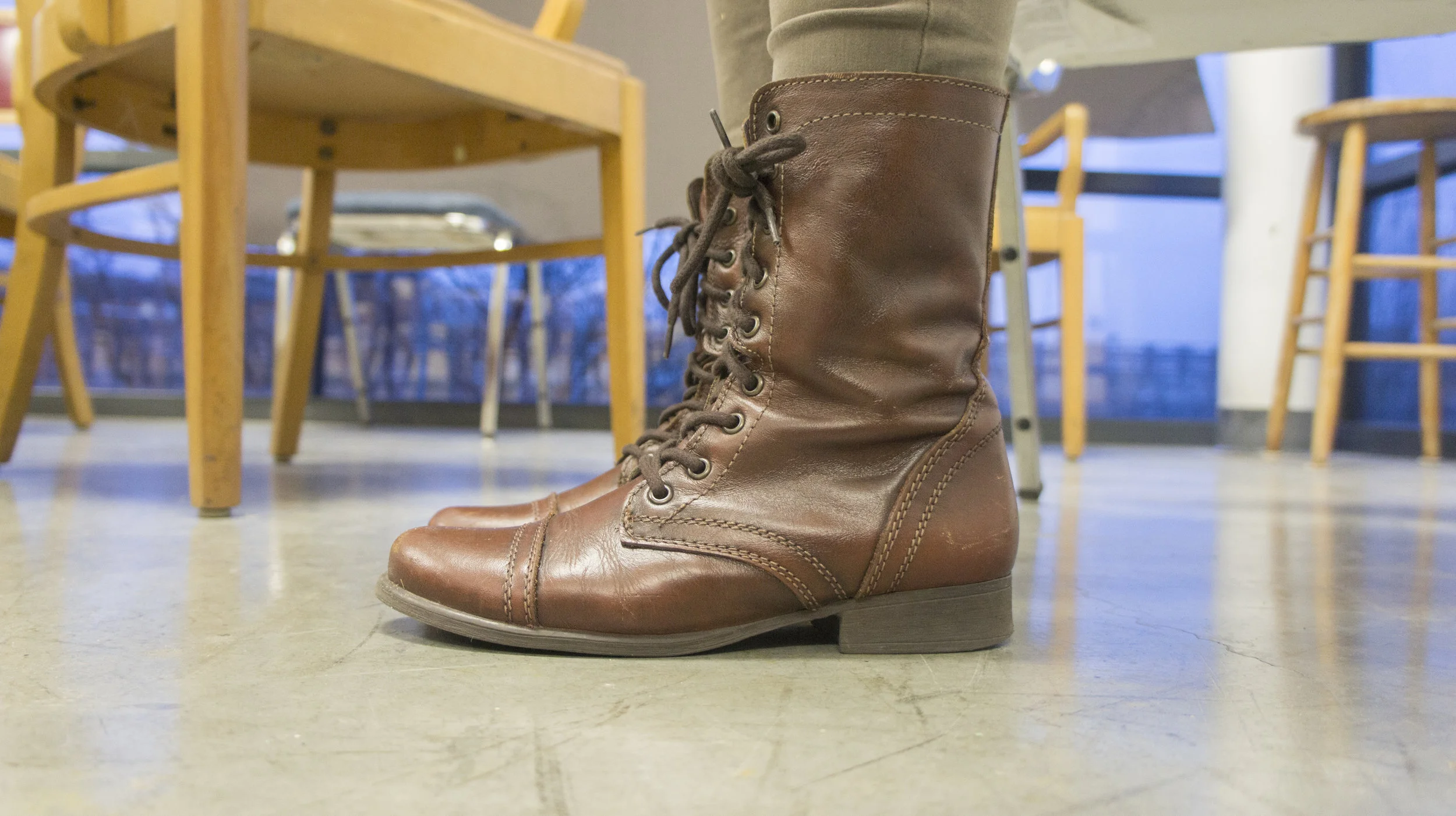 Alexandra Pena - Troopa Combat Boots