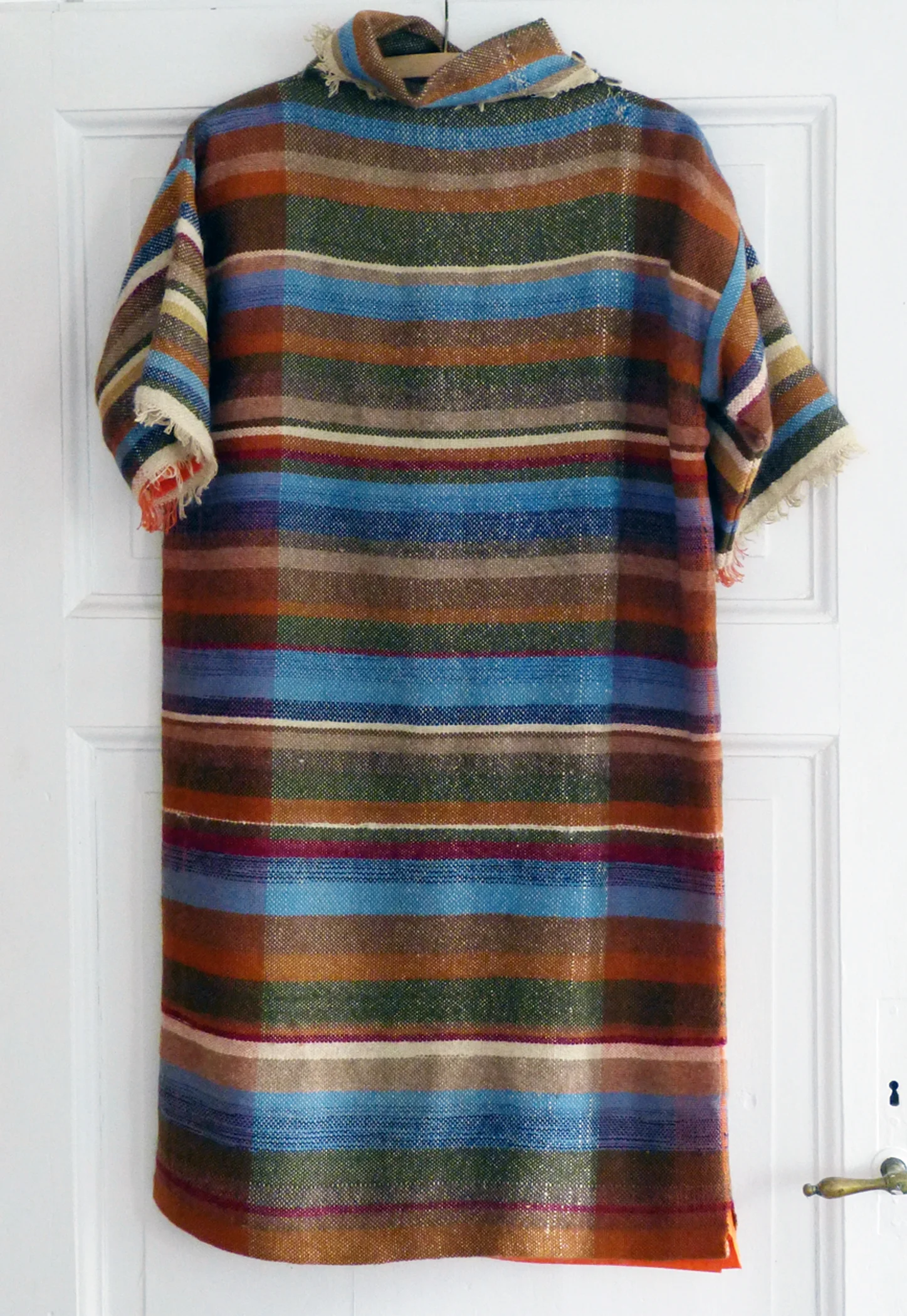 Dress woven as a single tube By Lucy Ferrari