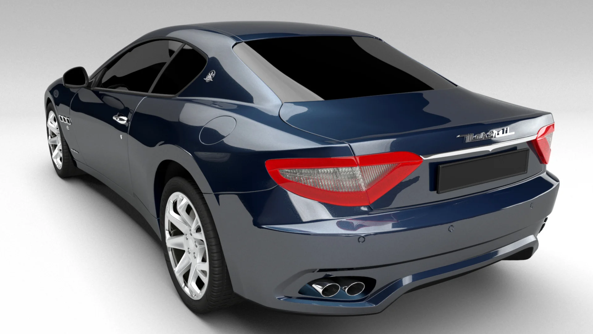 Maserati GranTurismo 3d product visualization