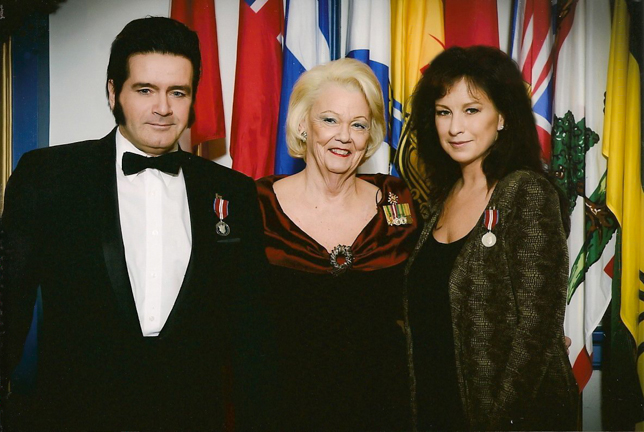 Presentation of Queen Elizabeth II Diamond Jubilee Medals to Rory and Lorie Allen, by Her Honour, the Honourable Vaughn Solomon Schofield. 