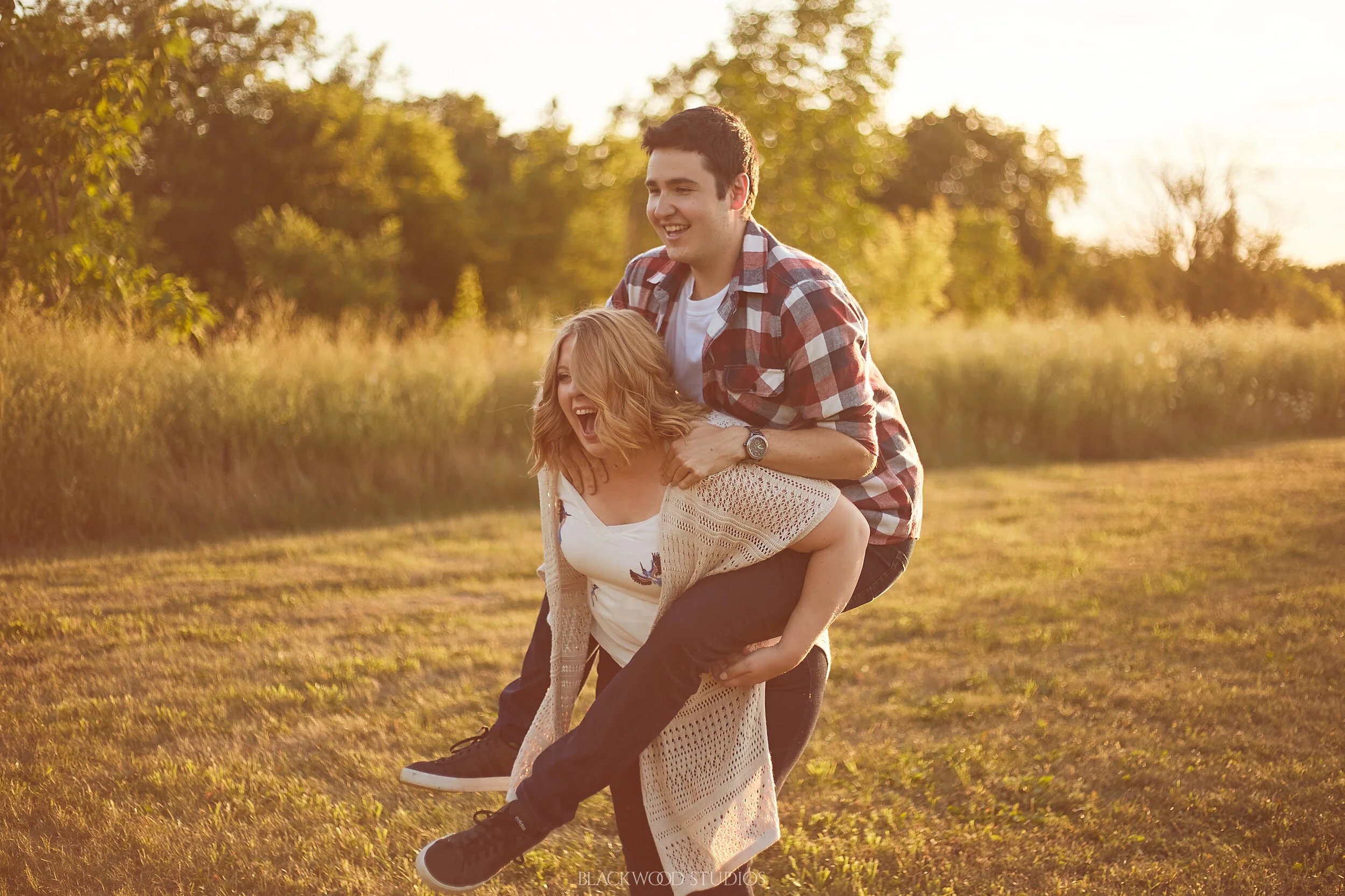 Megan and Nick Engagement Session at Morningstar Mill, St. Catharines, Ontario. Photo by Blackwood Studios (blackwoodstudios.co)