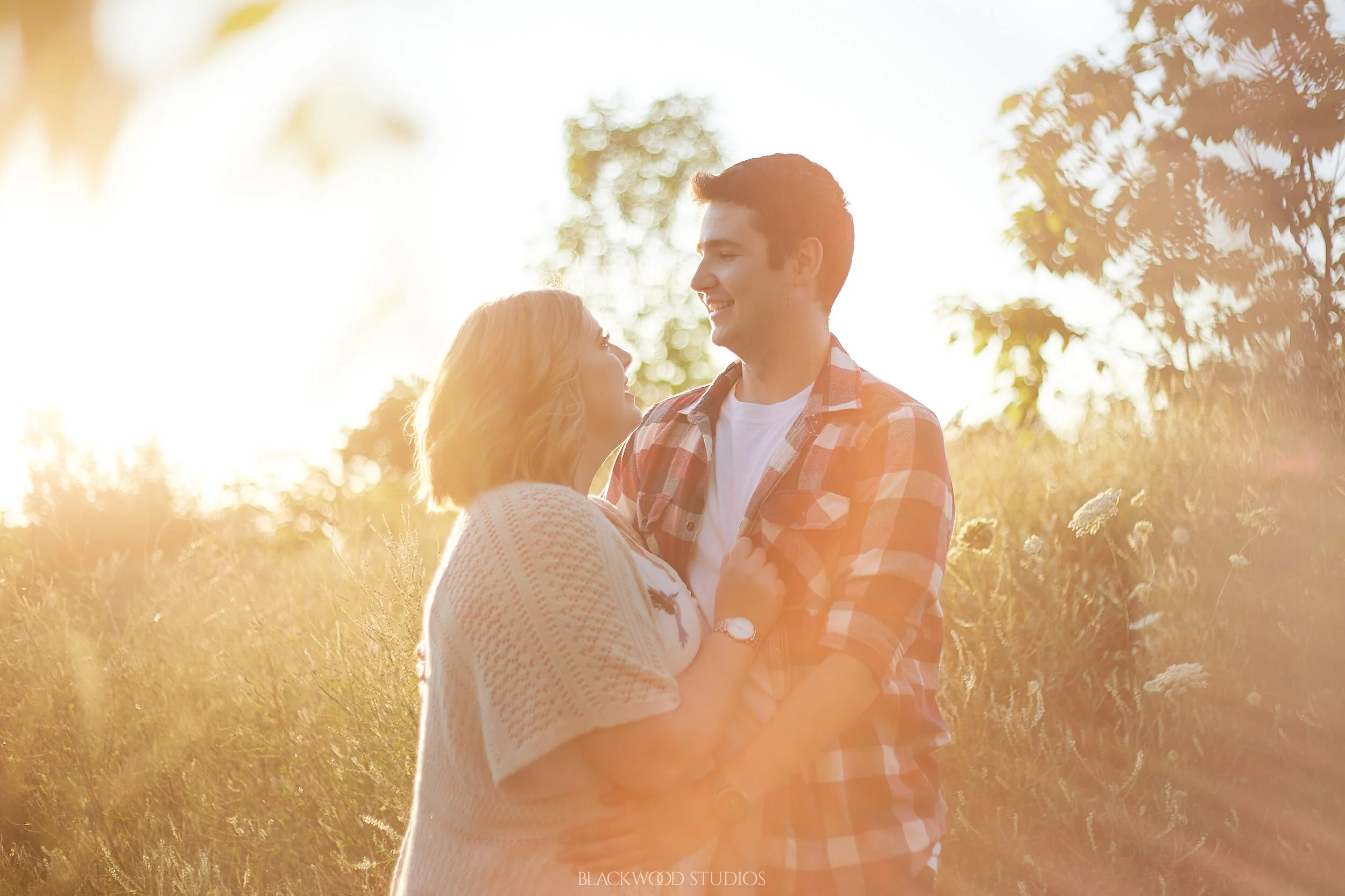 Megan and Nick Engagement Session at Morningstar Mill, St. Catharines, Ontario. Photo by Blackwood Studios (blackwoodstudios.co)