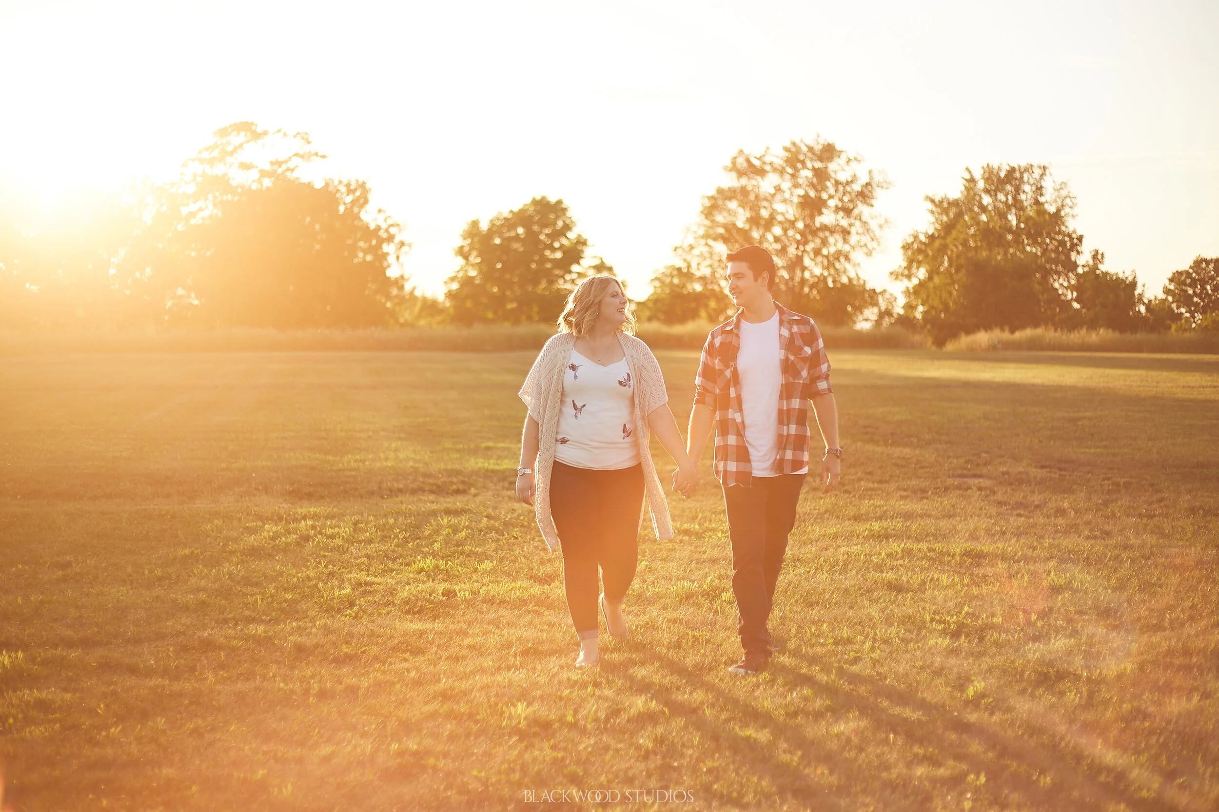 Megan and Nick Engagement Session at Morningstar Mill, St. Catharines, Ontario. Photo by Blackwood Studios (blackwoodstudios.co)