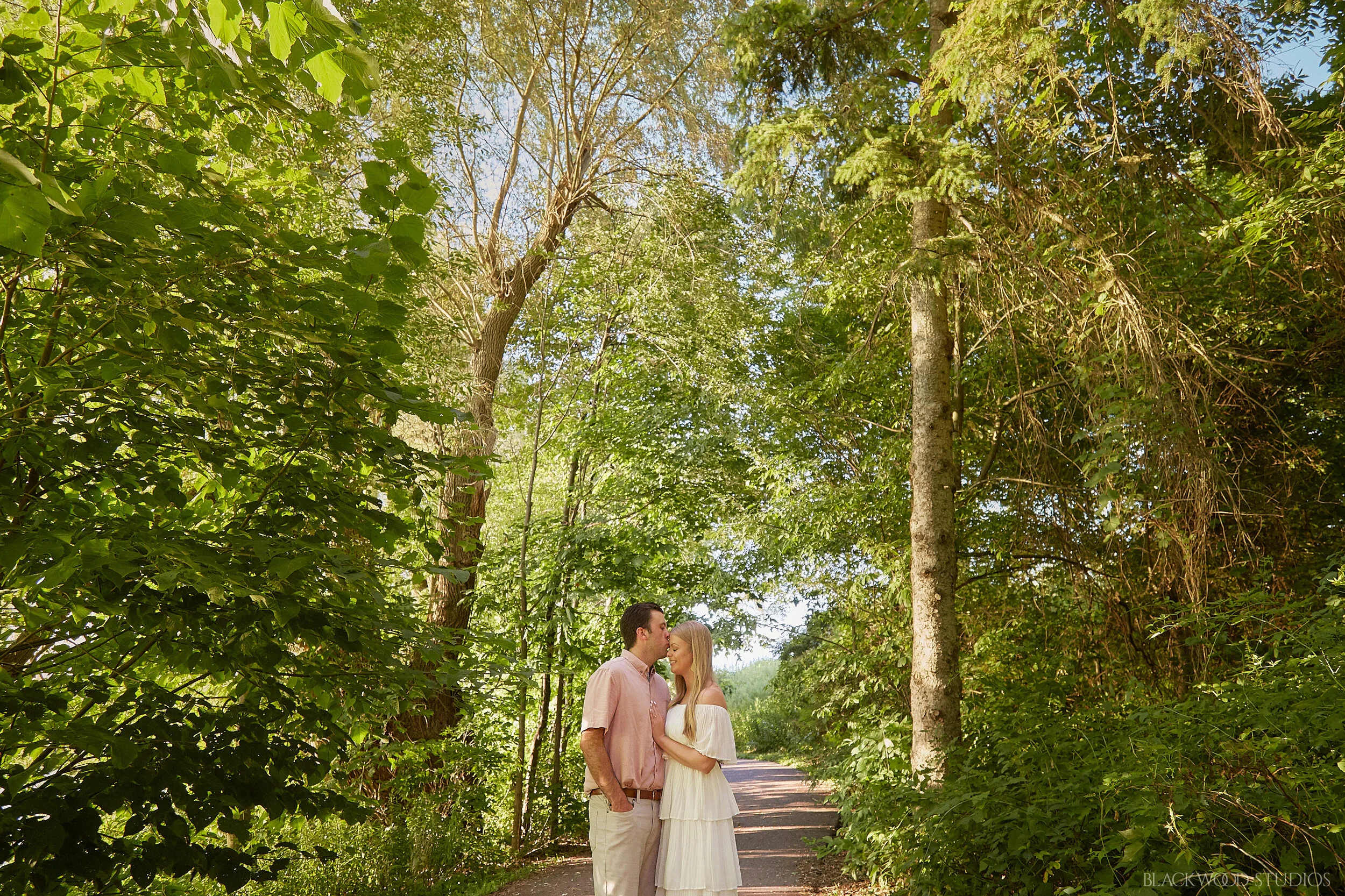 Linsey and Marc-Anthony Engagement Session at Kelso Conservation Area, Milton, Ontario. Photo by Blackwood Studios (blackwoodstudios.co)