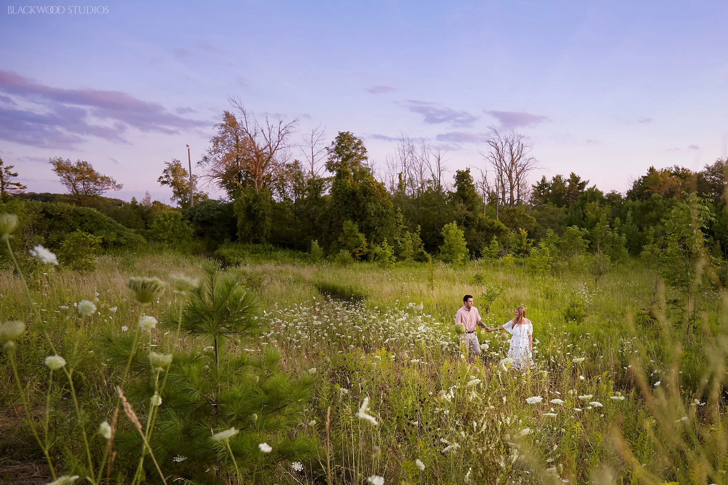 Linsey and Marc-Anthony Engagement Session at Kelso Conservation Area, Milton, Ontario. Photo by Blackwood Studios (blackwoodstudios.co)