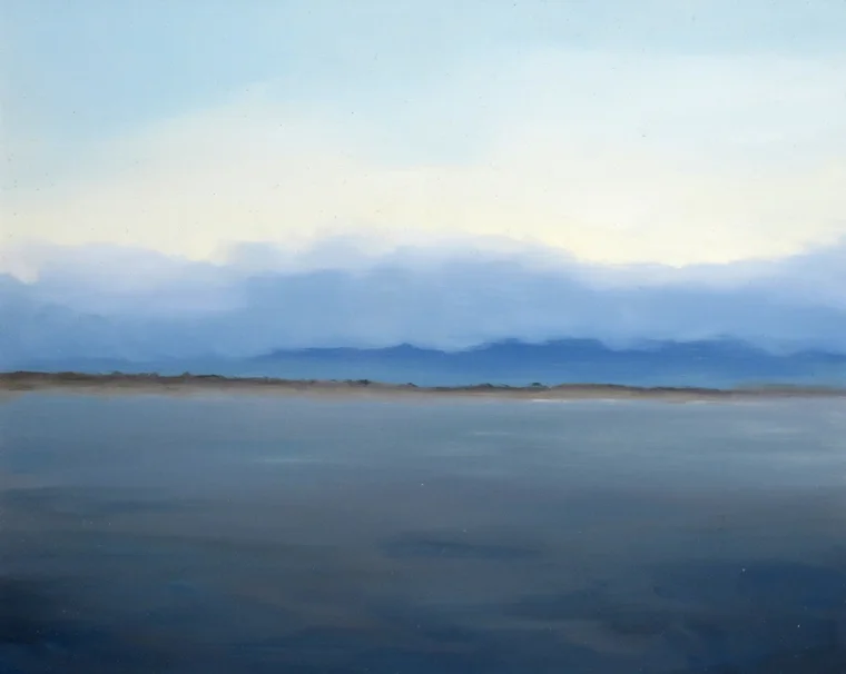 View of Sandy Hook from Highlands, NJ, 2013 