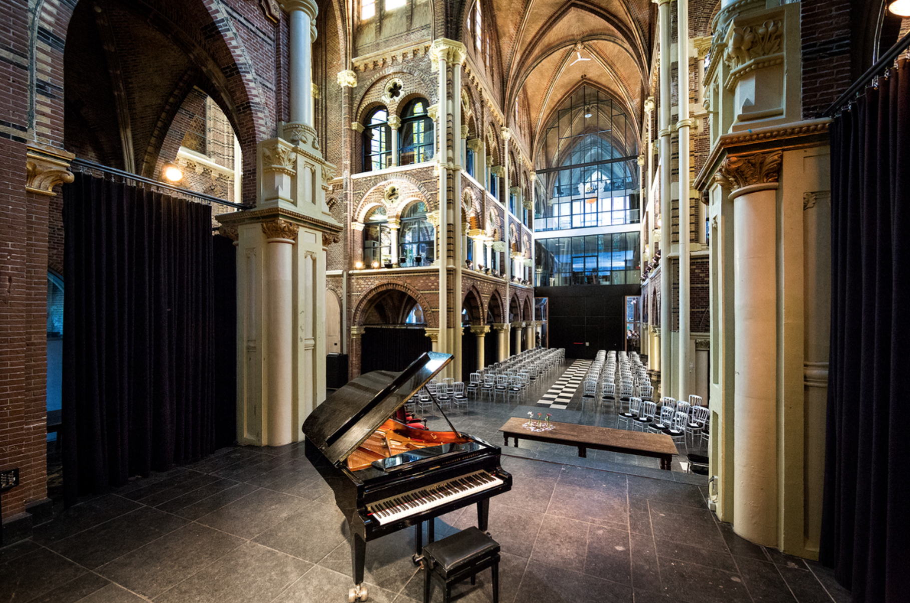 View of the interior of De Posthoornkerk
