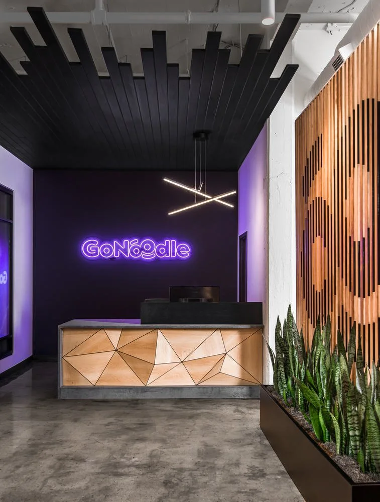 GoNoodle Headquarters Reception Desk