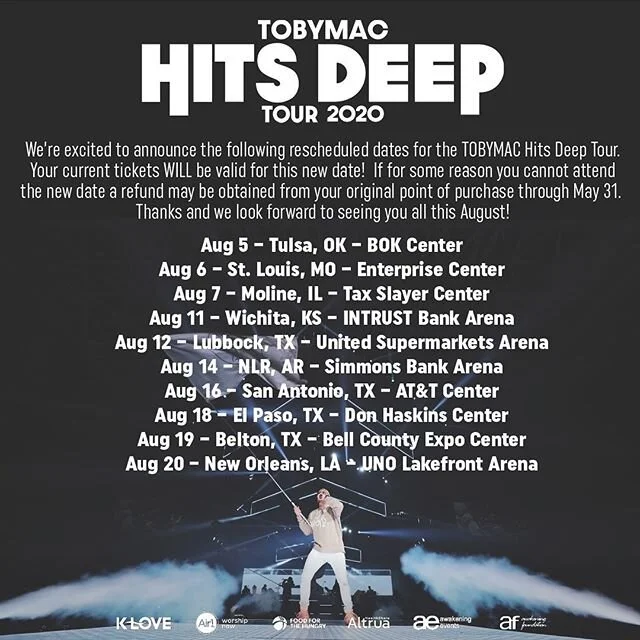 So hard to say goodbye to this one too early. Incredibly proud of our fantastic crew, bands, and staff! Especially @awakeningevents team for rebooking so efficiently and fast. Can&rsquo;t wait for August! #awakeningevents #hitsdeeptour2020 #wewillrid