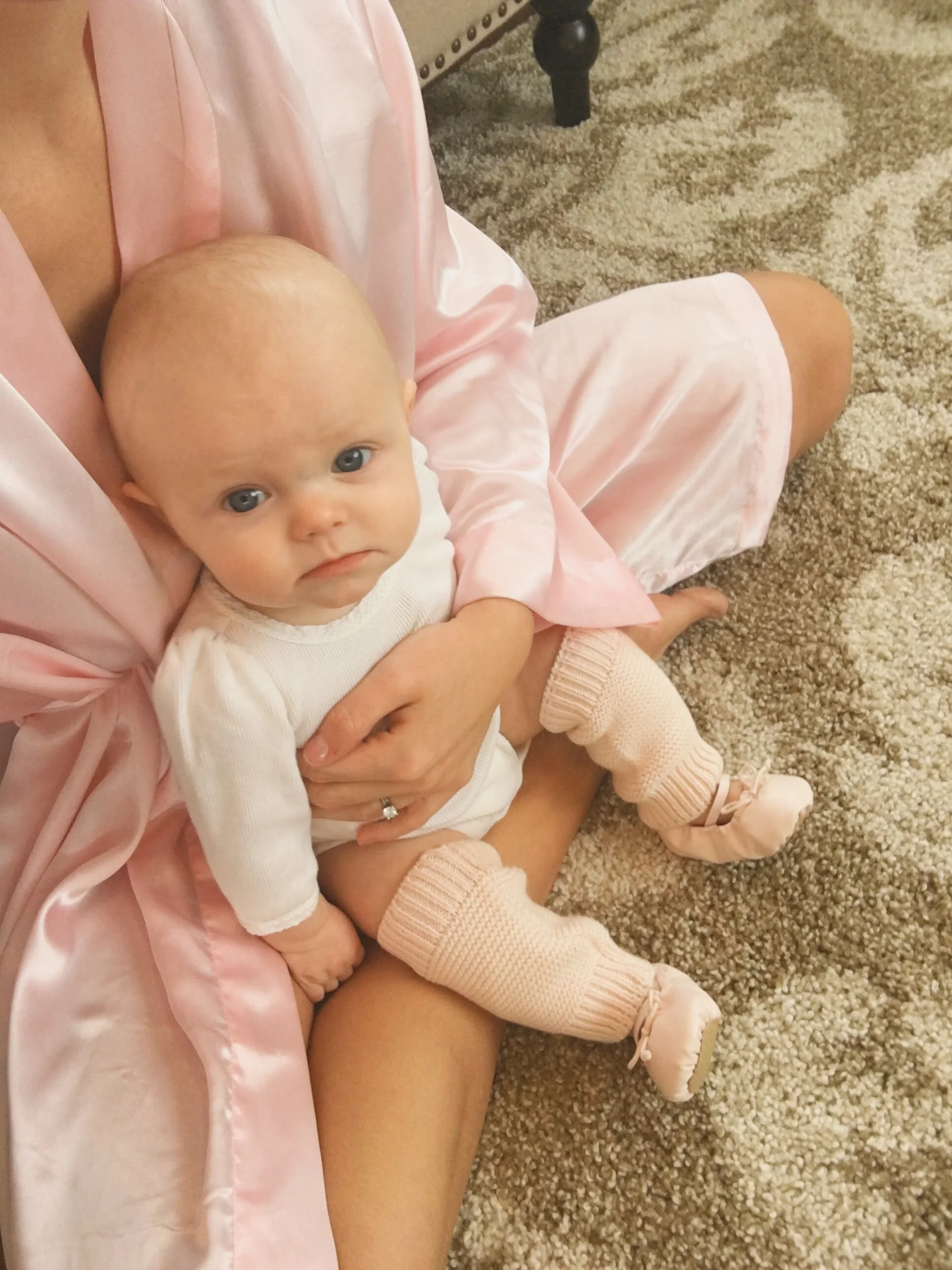Baby Ballet Shoe Slippers - The Winemakers Wife. Wife. Mother. Lifestyle Blogger. Meagan Kludt.