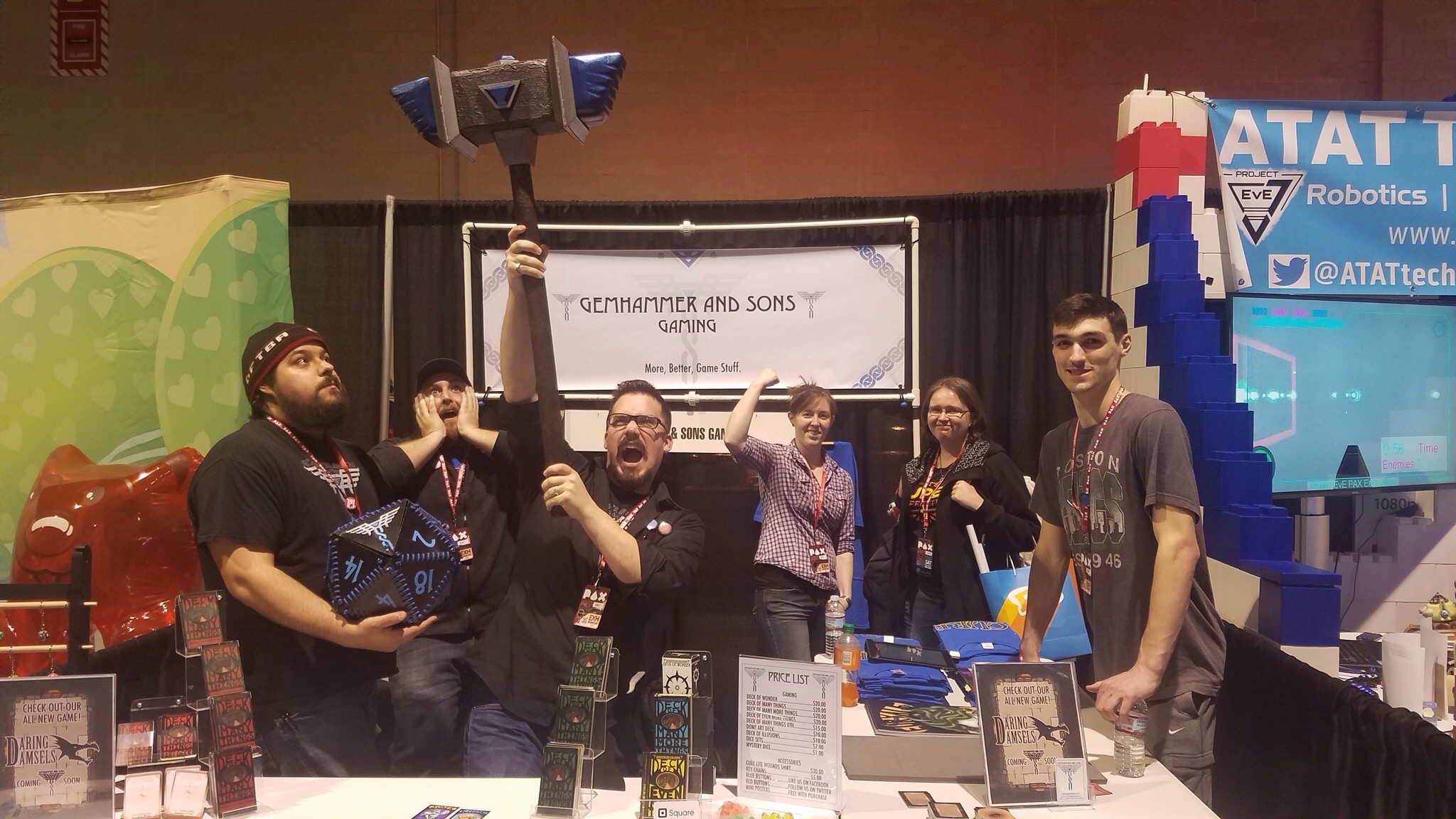 A special thanks to Phil, Johnny, John, and Lauren for coming out with us to PAX this year.