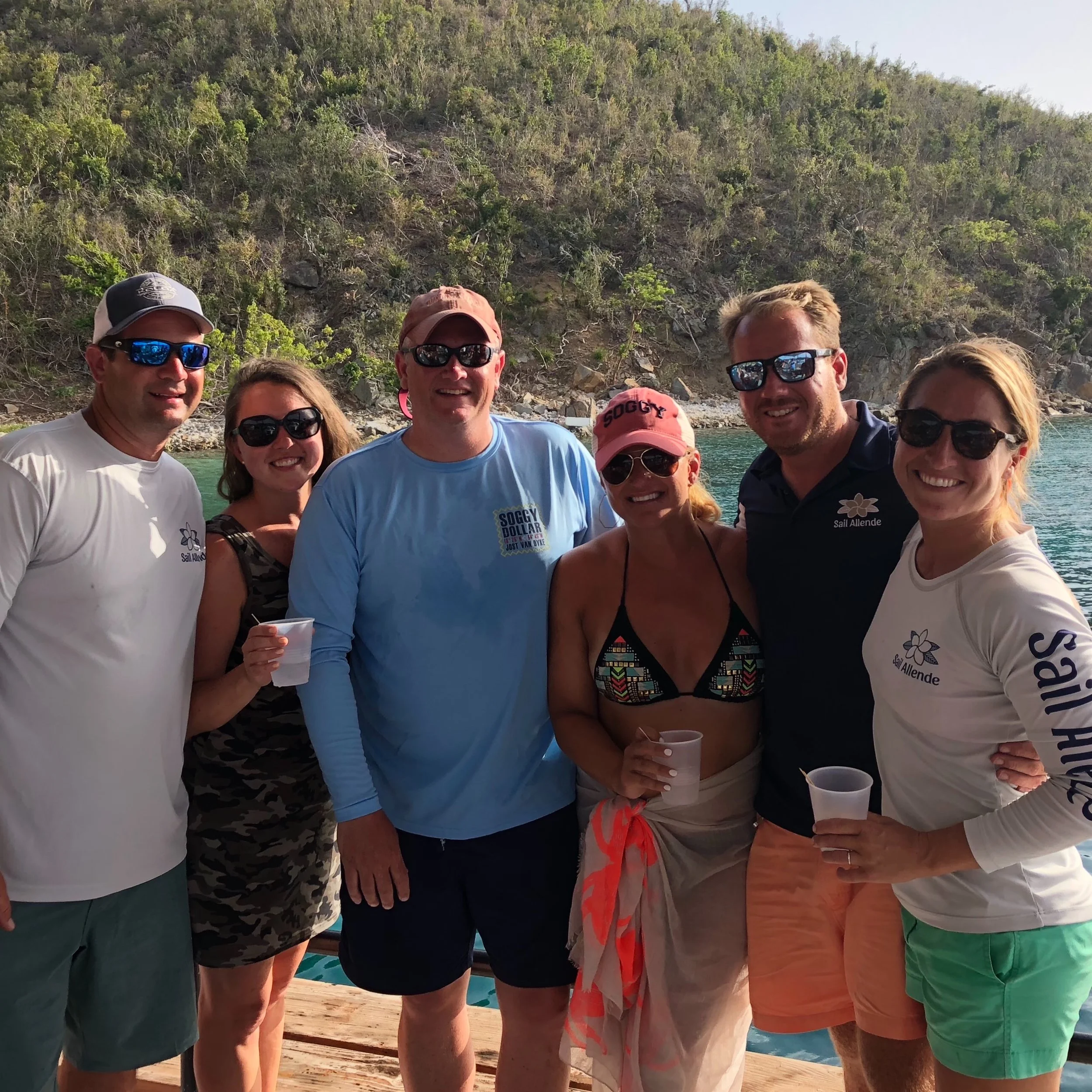 Chastain/Ballew charter GRAND RE-OPENING OF THE WILLY T PETER ISLAND, BVI, JUNE 2018