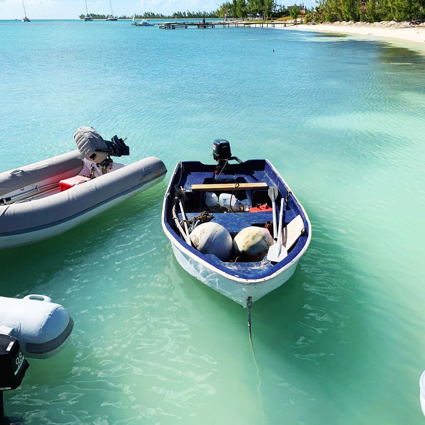 Unforgettable days ashore start at this dinghy dock. Recognize the spot? 😉