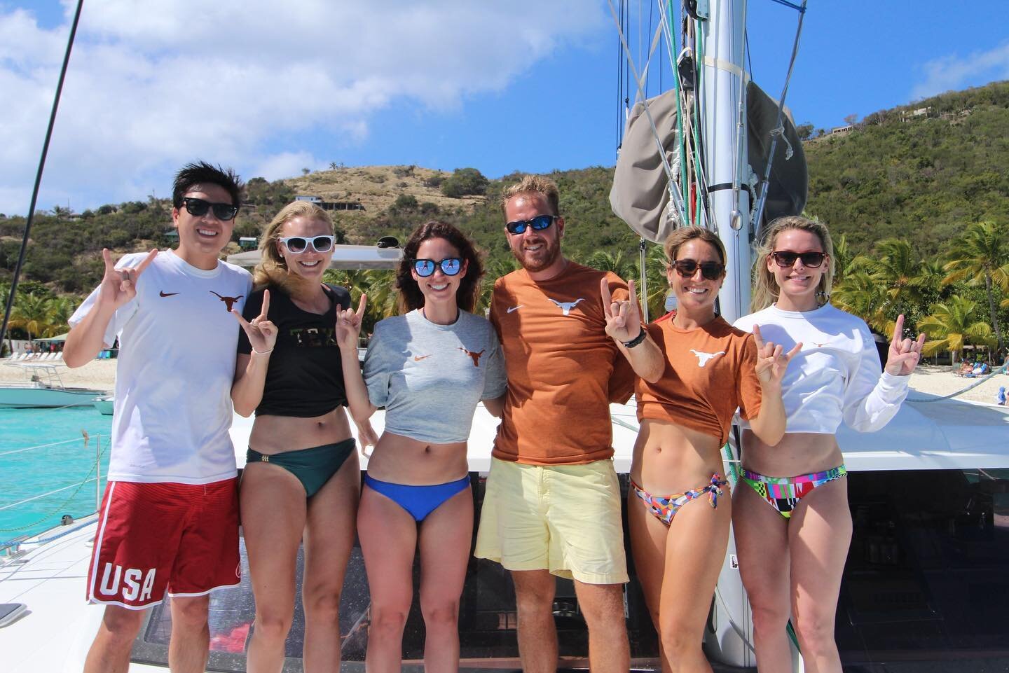 Flashback to Allende&rsquo;s first season in the BVI and these very special Texas Exes!

Our next guests saw this photo published in the Alcalde magazine in 2017. Thanks for bringing the 🧡 full-circle! 🤘