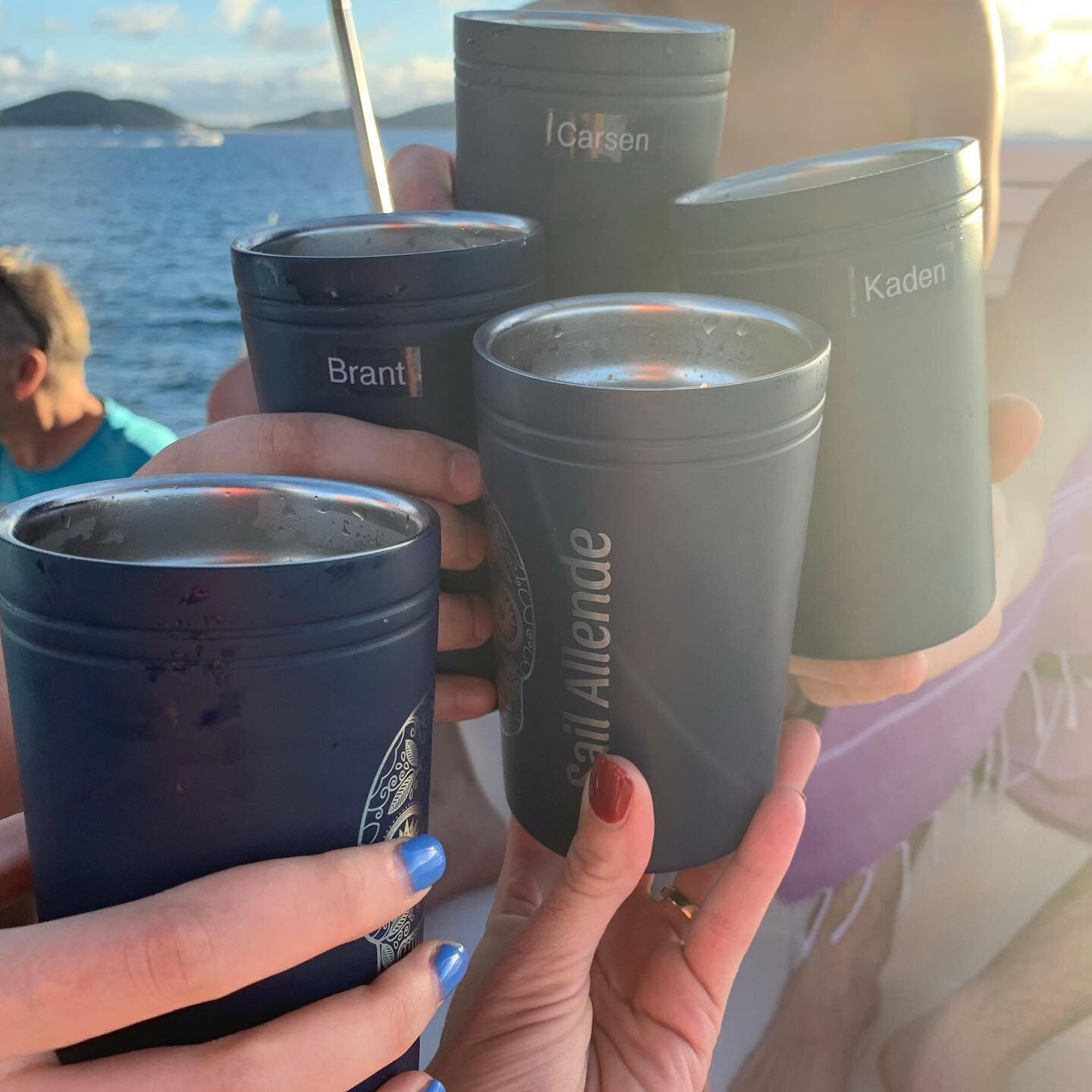 Cheers to the residents of the British Virgin Islands: thank you for supporting Allende and the warm welcome you extend to our guests!