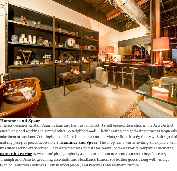 COOL HUNTING’S WORD of MOUTH FEATURE | ARTS DISTRICT, LOS ANGELES