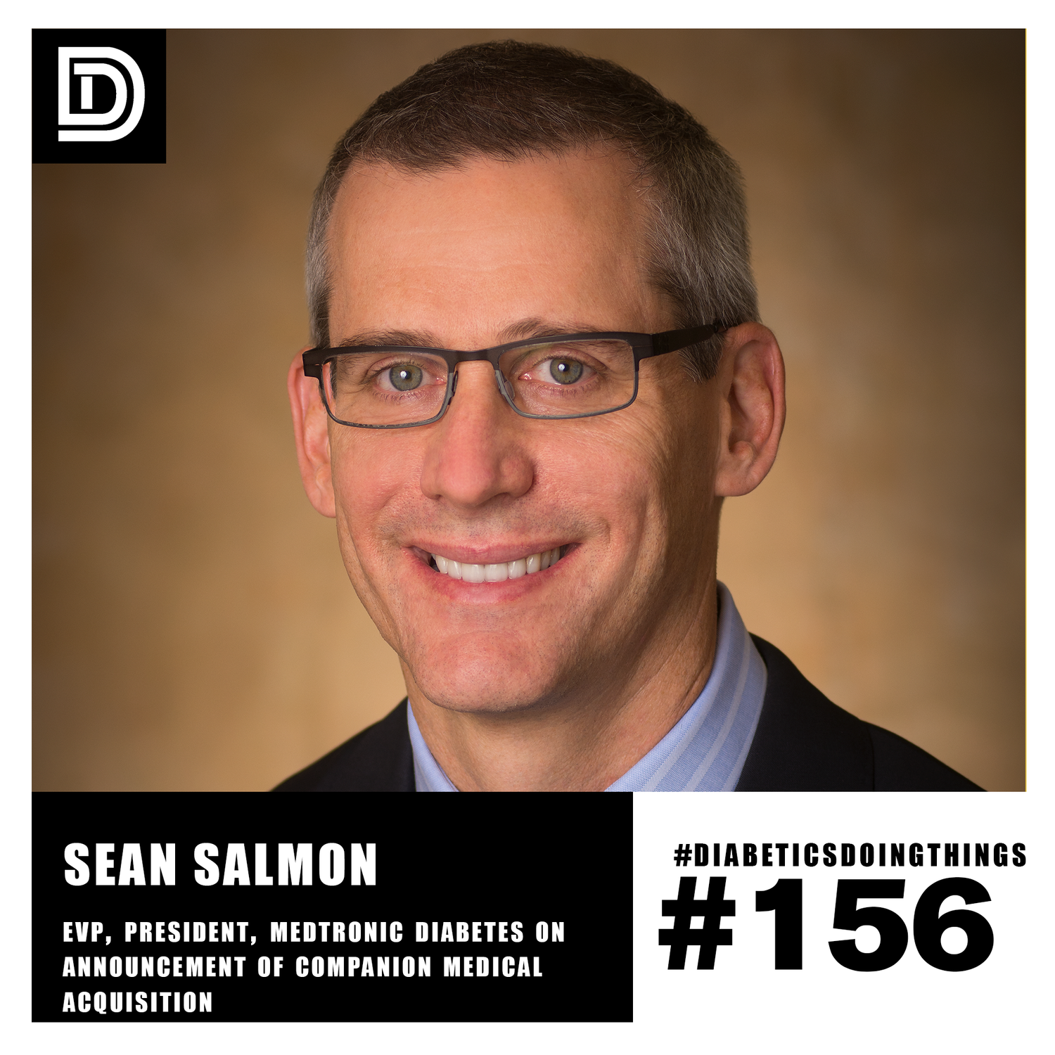 Episode 156 - Sean Salmon on Medtronic's Announcement on Companion Medical Acquisition episode artwork