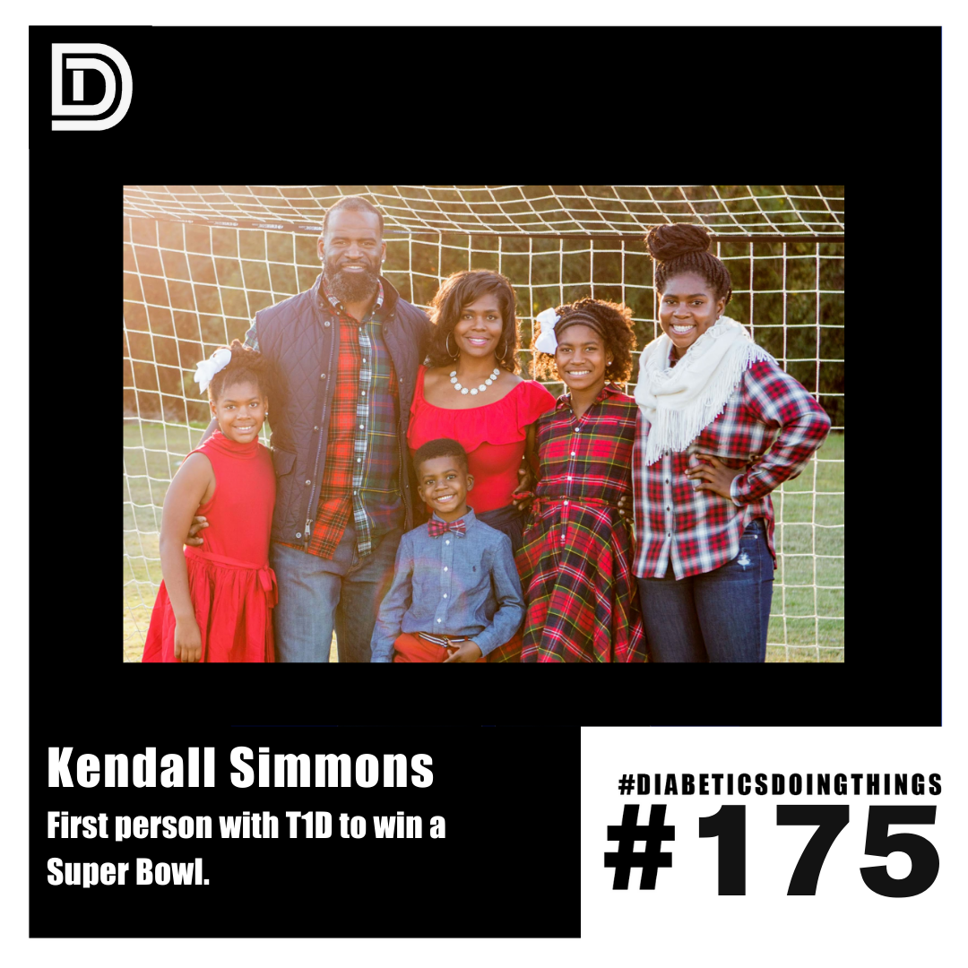 Episode 175 - Kendall Simmons - First NFL player with T1D to win a Super Bowl episode artwork