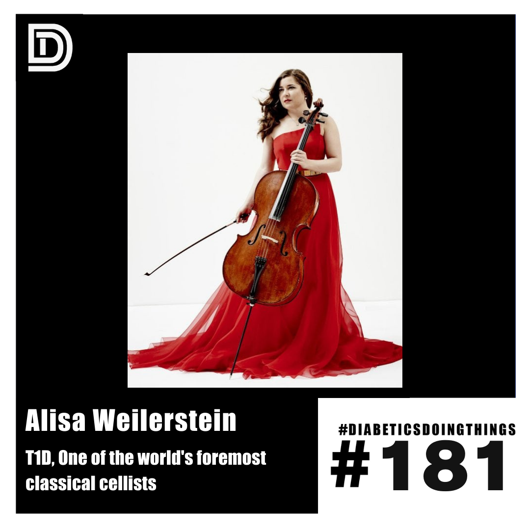 Episode 181 - Alisa Weilerstein - T1D, Cellist episode artwork