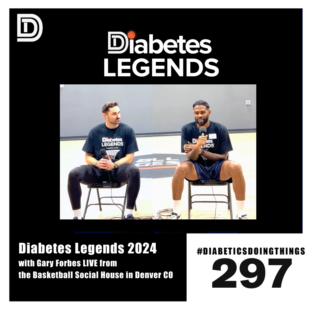 Episode 297 - LIVE Diabetes Legends 2024 Q&A with Gary Forbes episode artwork