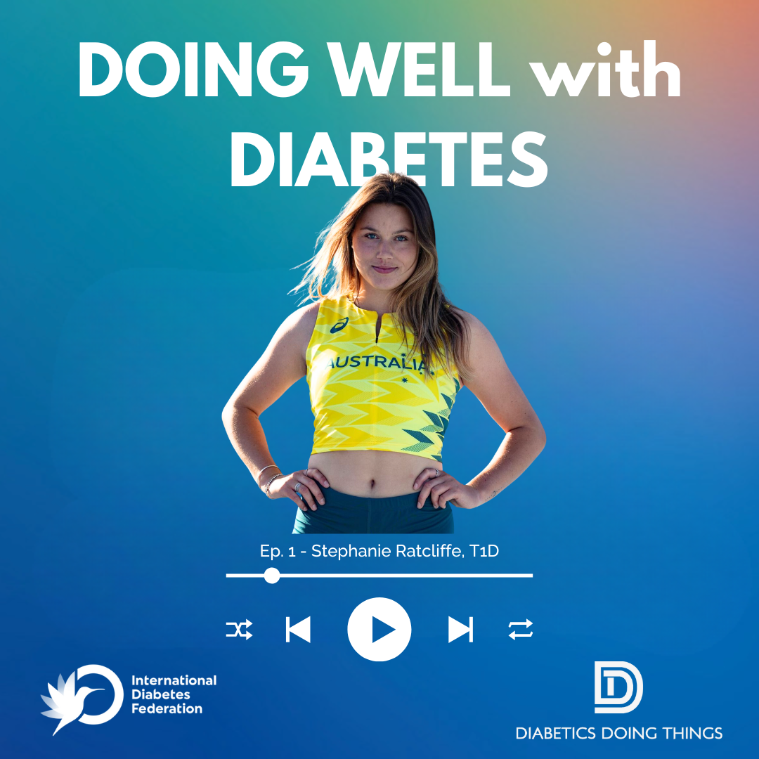 Episode 308 - Perfection is a Myth, with guest Stephanie Ratcliffe (Doing Well with Diabetes) episode artwork