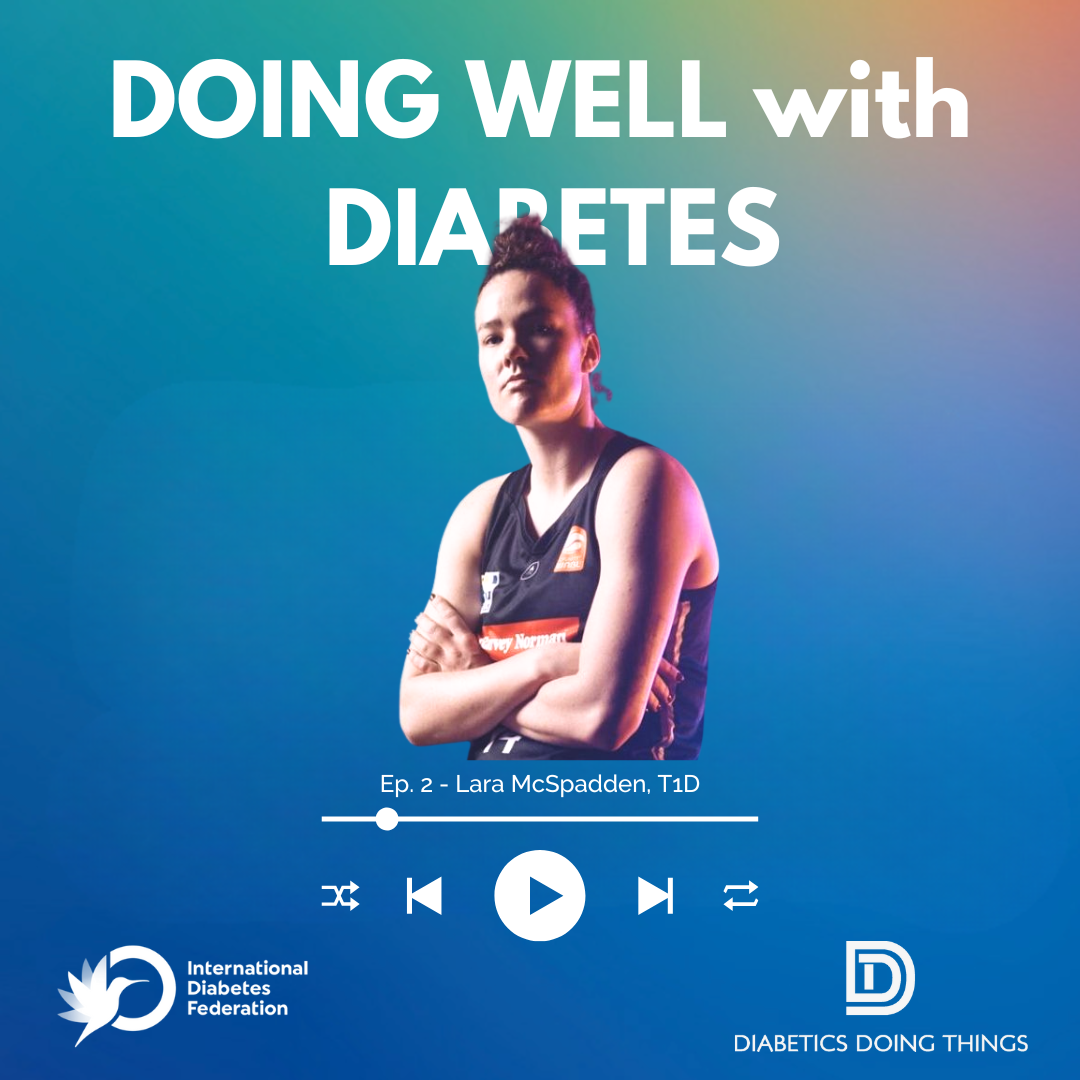 Episode 309 - Lara McSpadden on Balancing Professional Basketball and Diabetes Management episode artwork